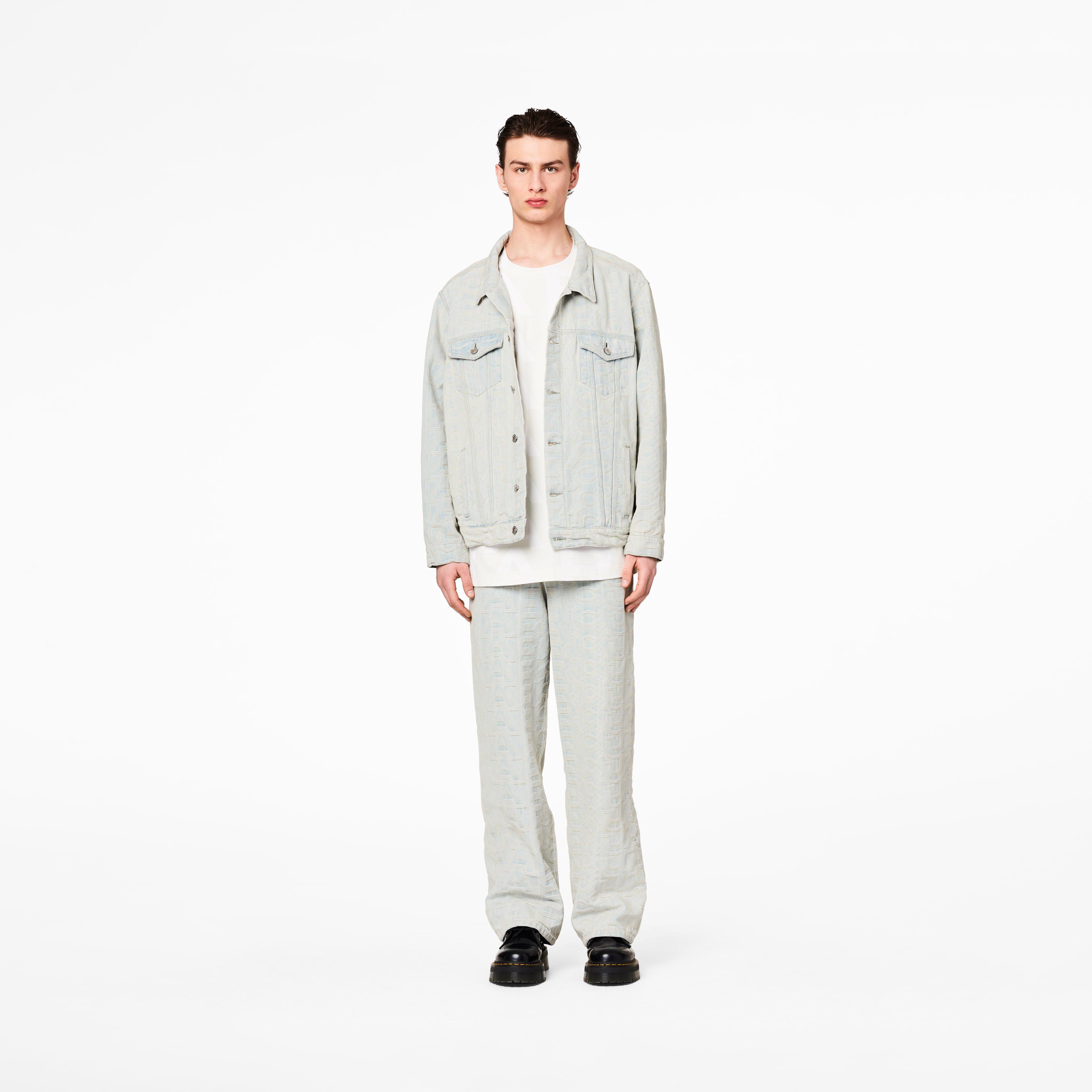 The Monogram Denim Jacket - ICE BLUE--Alternate view