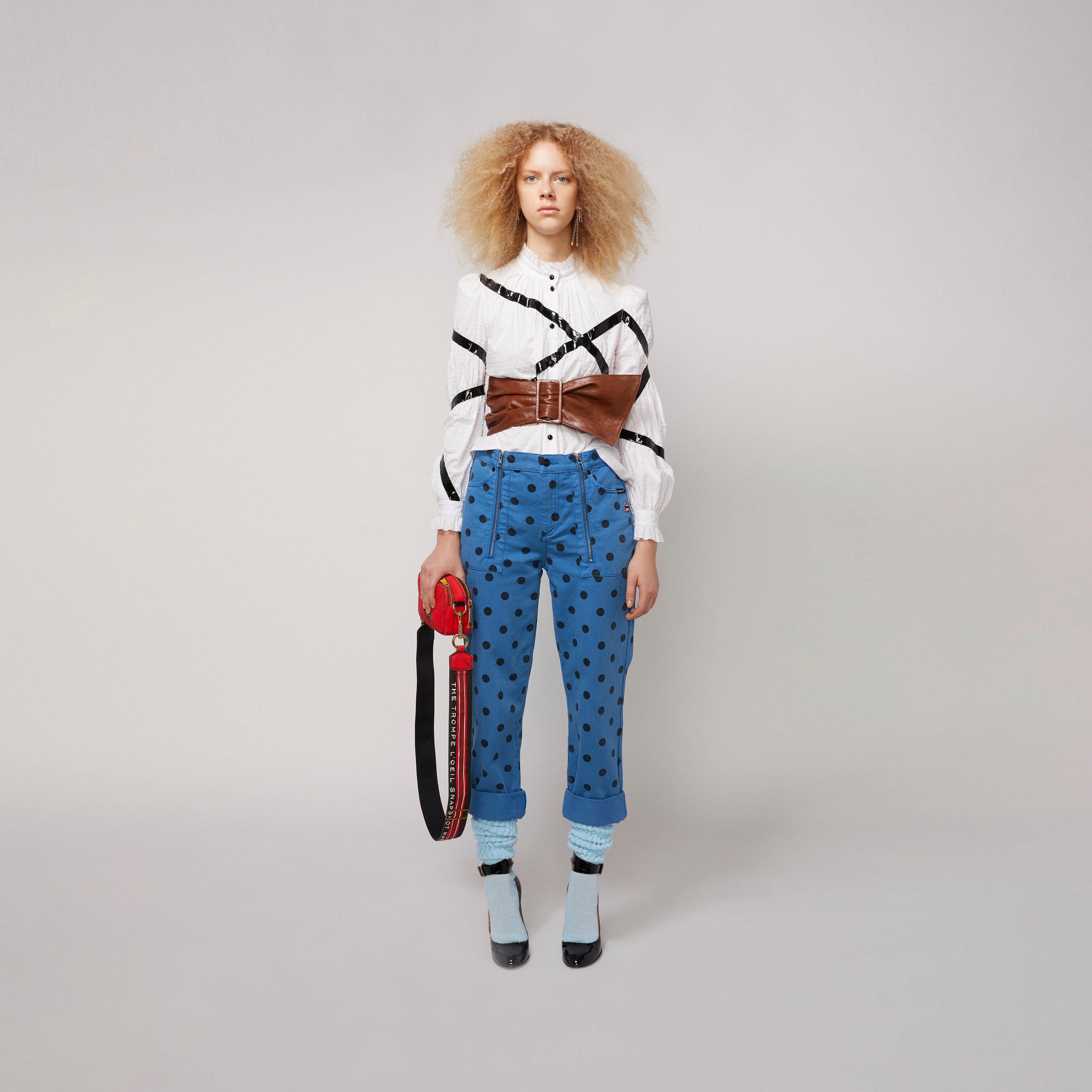 The St. Mark's Turn-up Jean--Alternate view