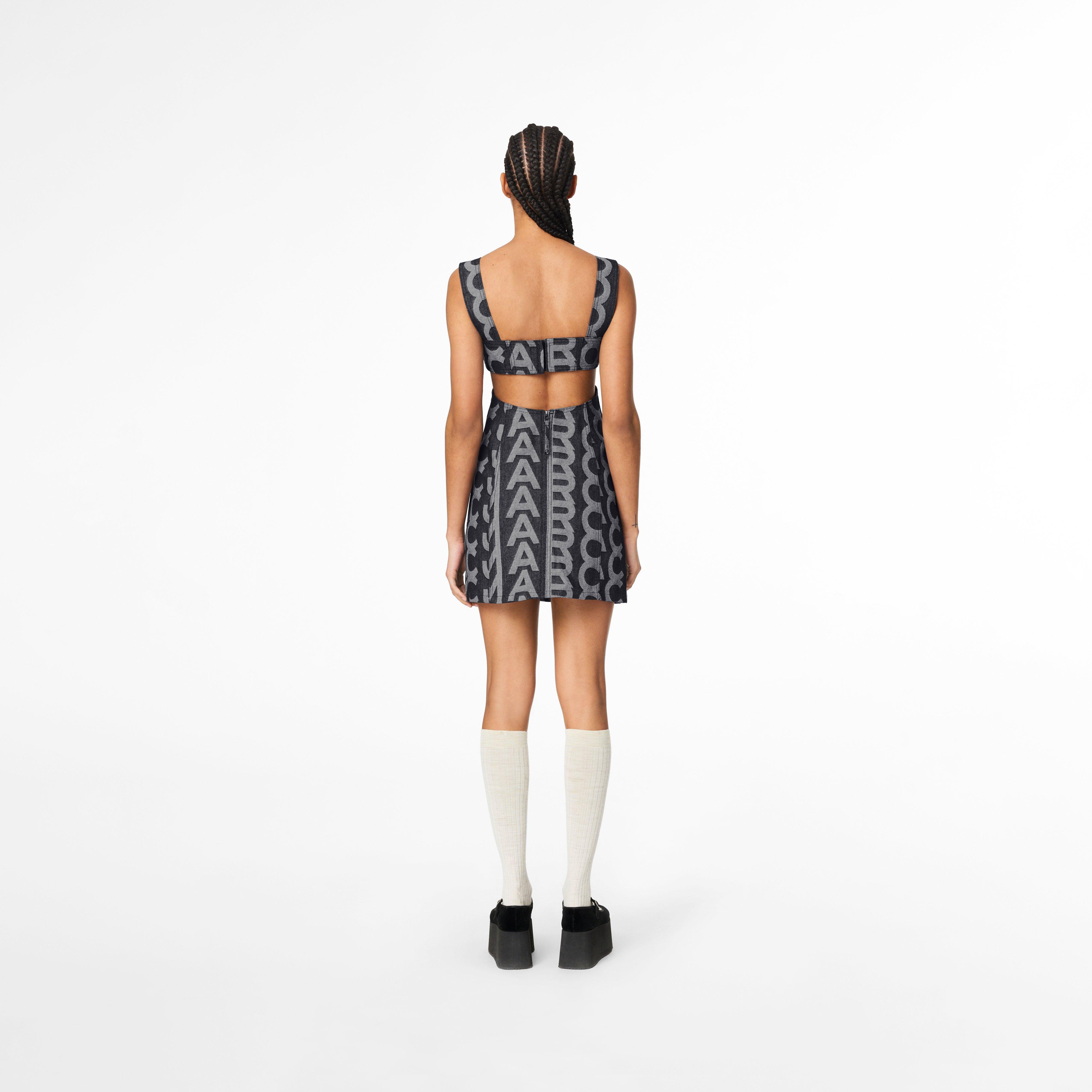 The Monogram Denim Cutout Dress(The Monogram Collection)