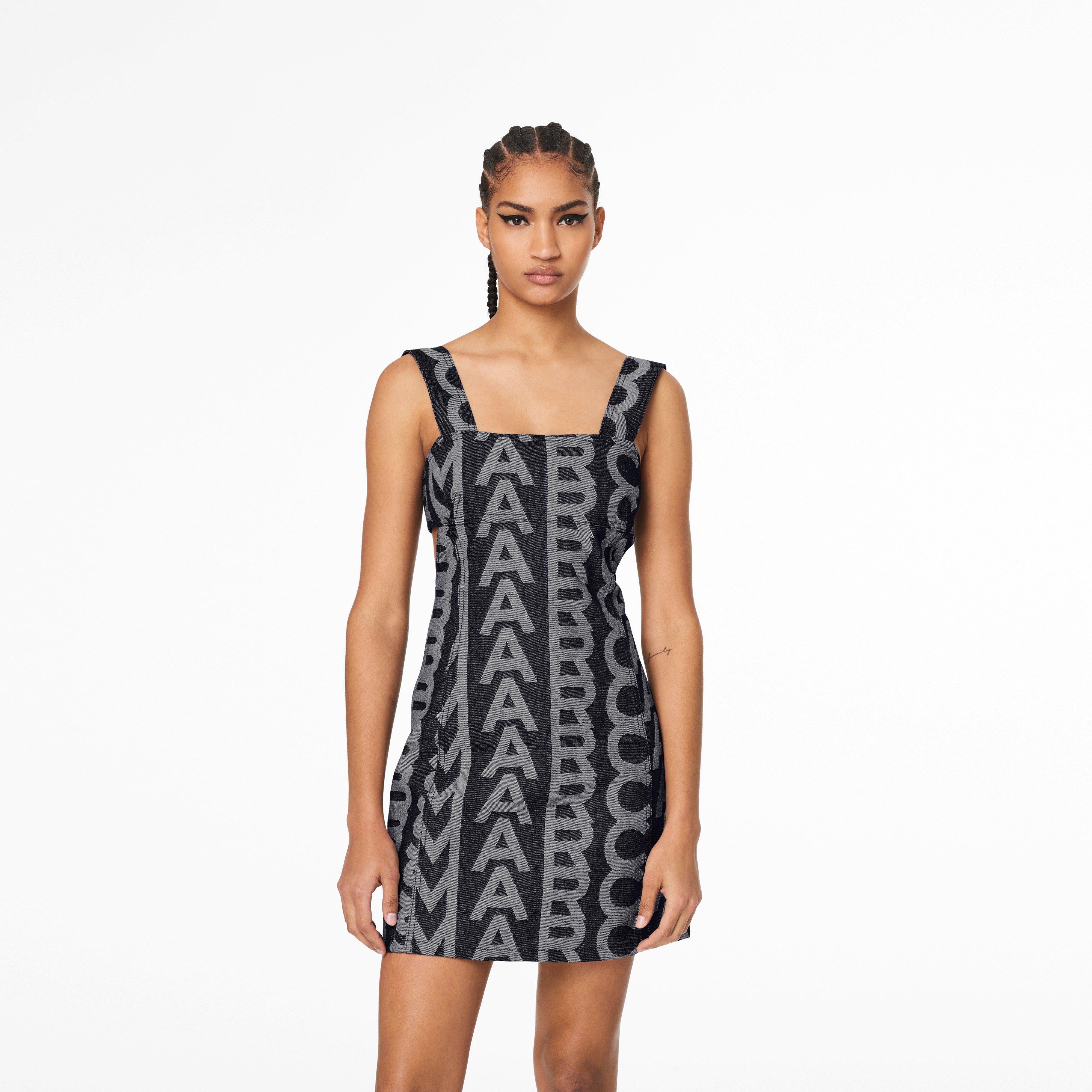 The Monogram Denim Cutout Dress(The Monogram Collection)