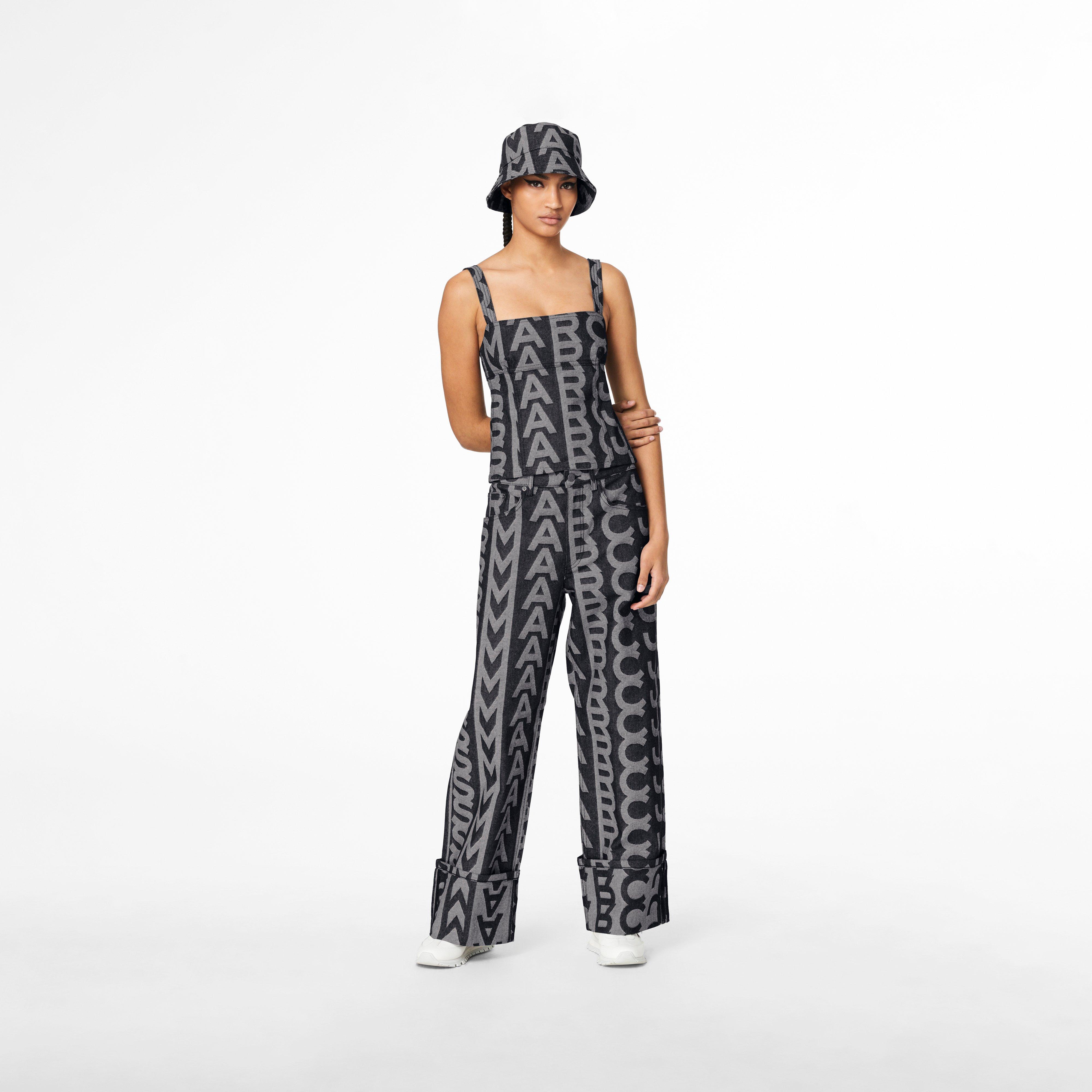 The Monogram Denim Bustier Top(The Monogram Collection)