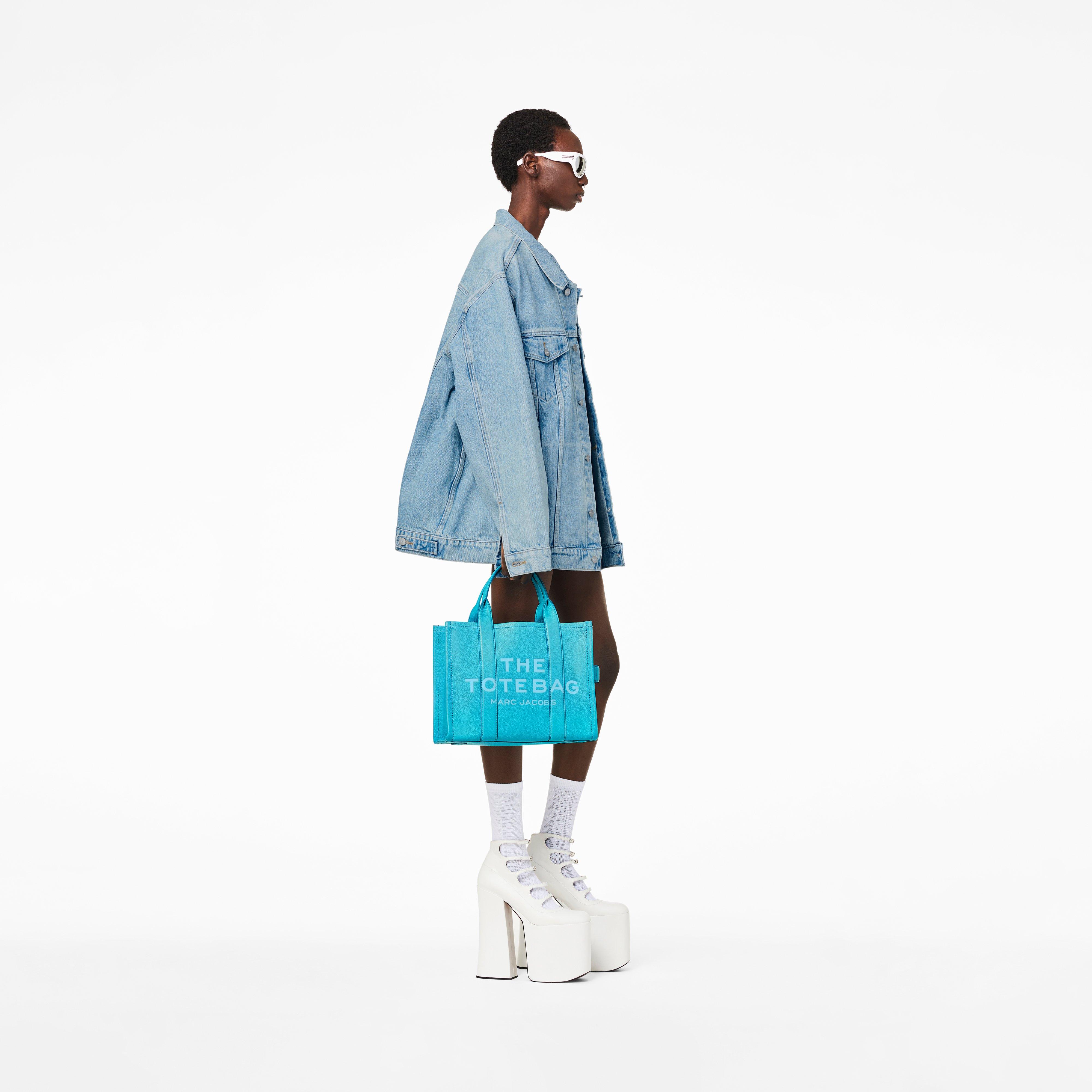 The Leather Medium Tote Bag(The Tote Bag)