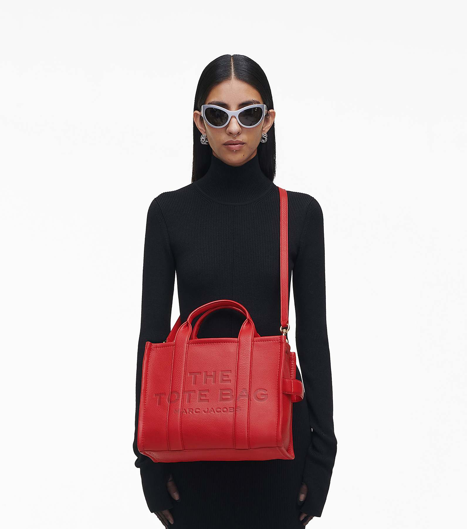 The Leather Medium Tote Bag Marc Jacobs Official Site