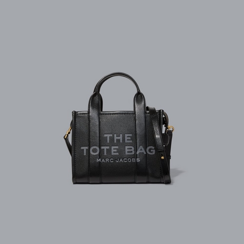 Marc Jacobs The Leather Mini Tote Bag - Black