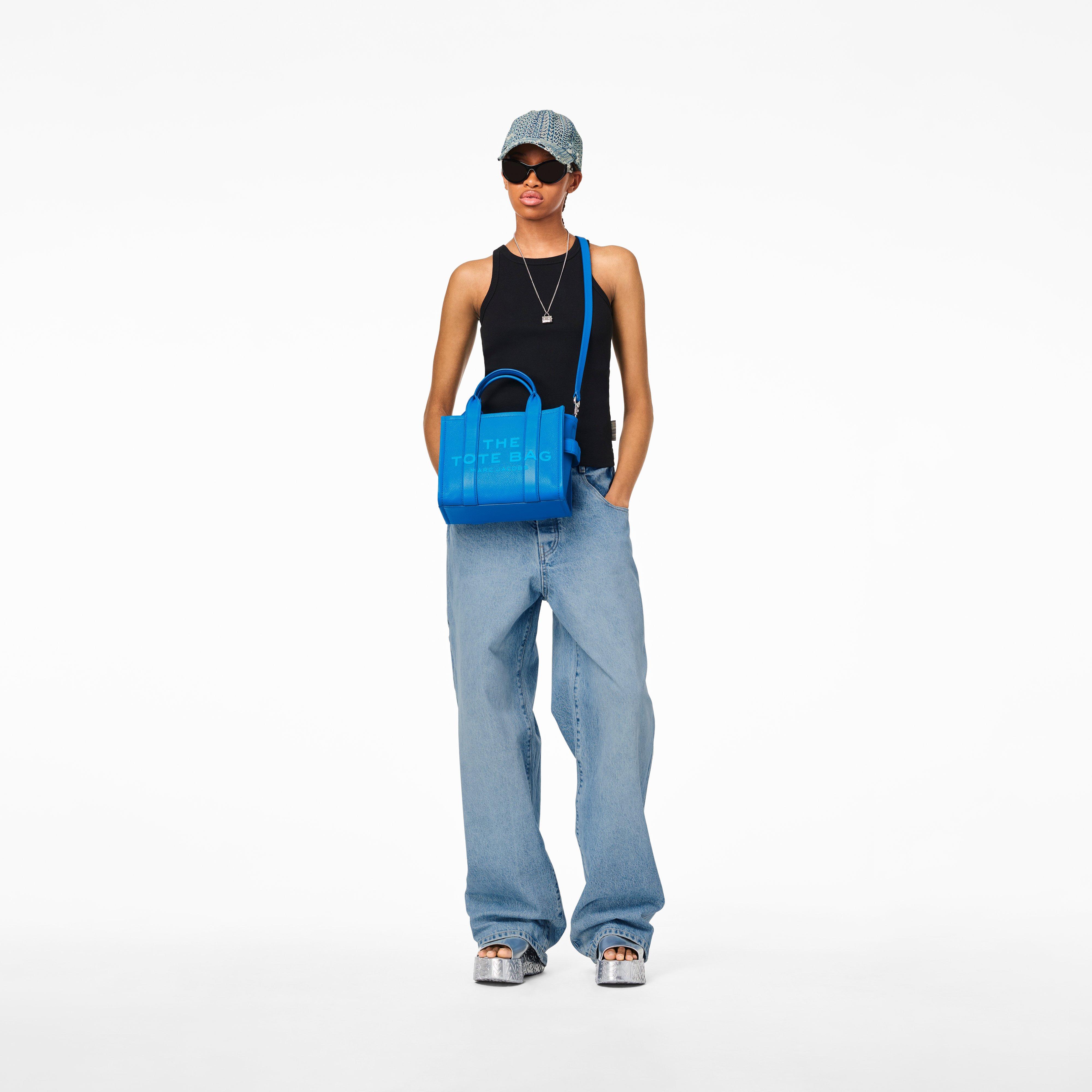 The Leather Mini Tote Bag - SCUBA--Alternate view