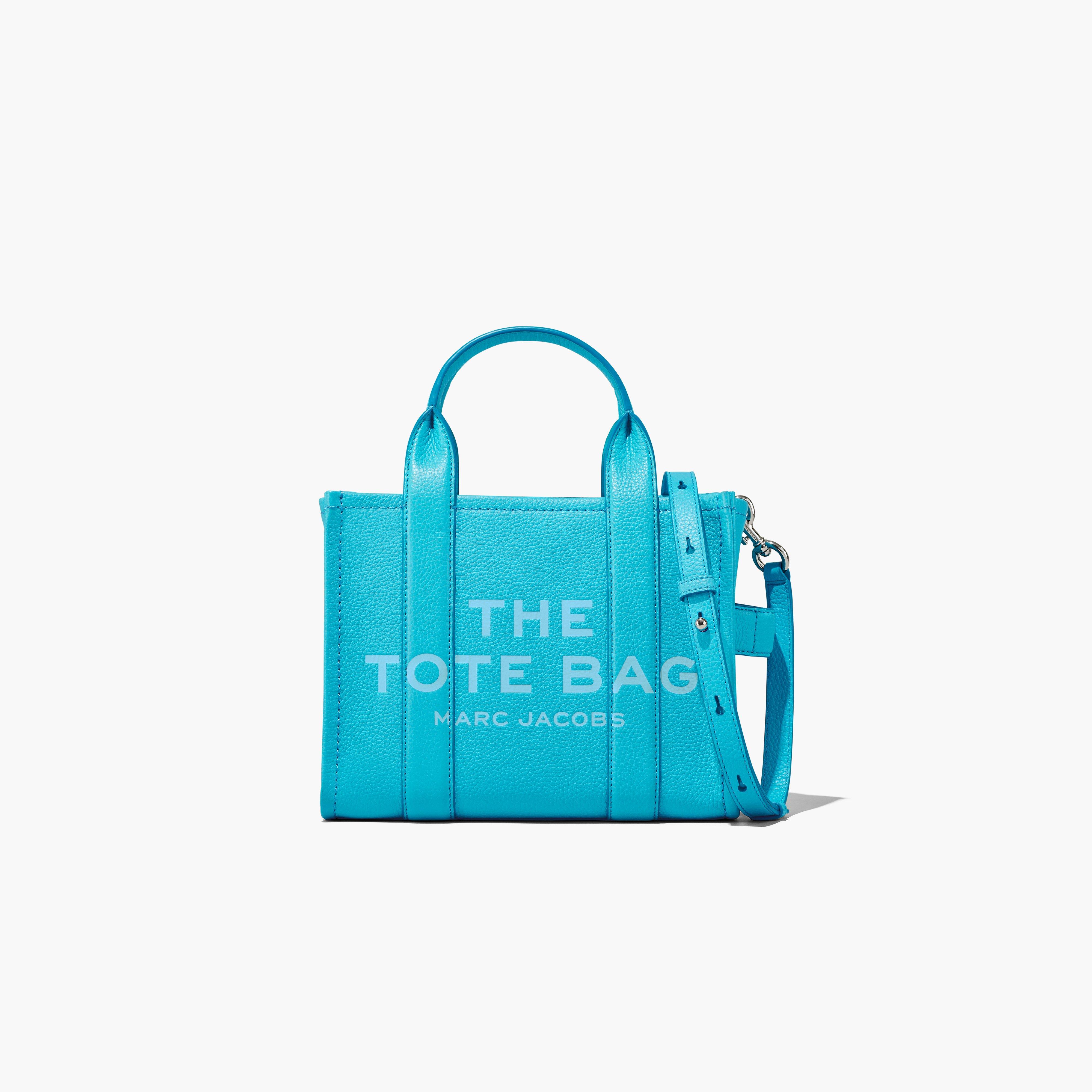 The Leather Mini Tote Bag - POOL