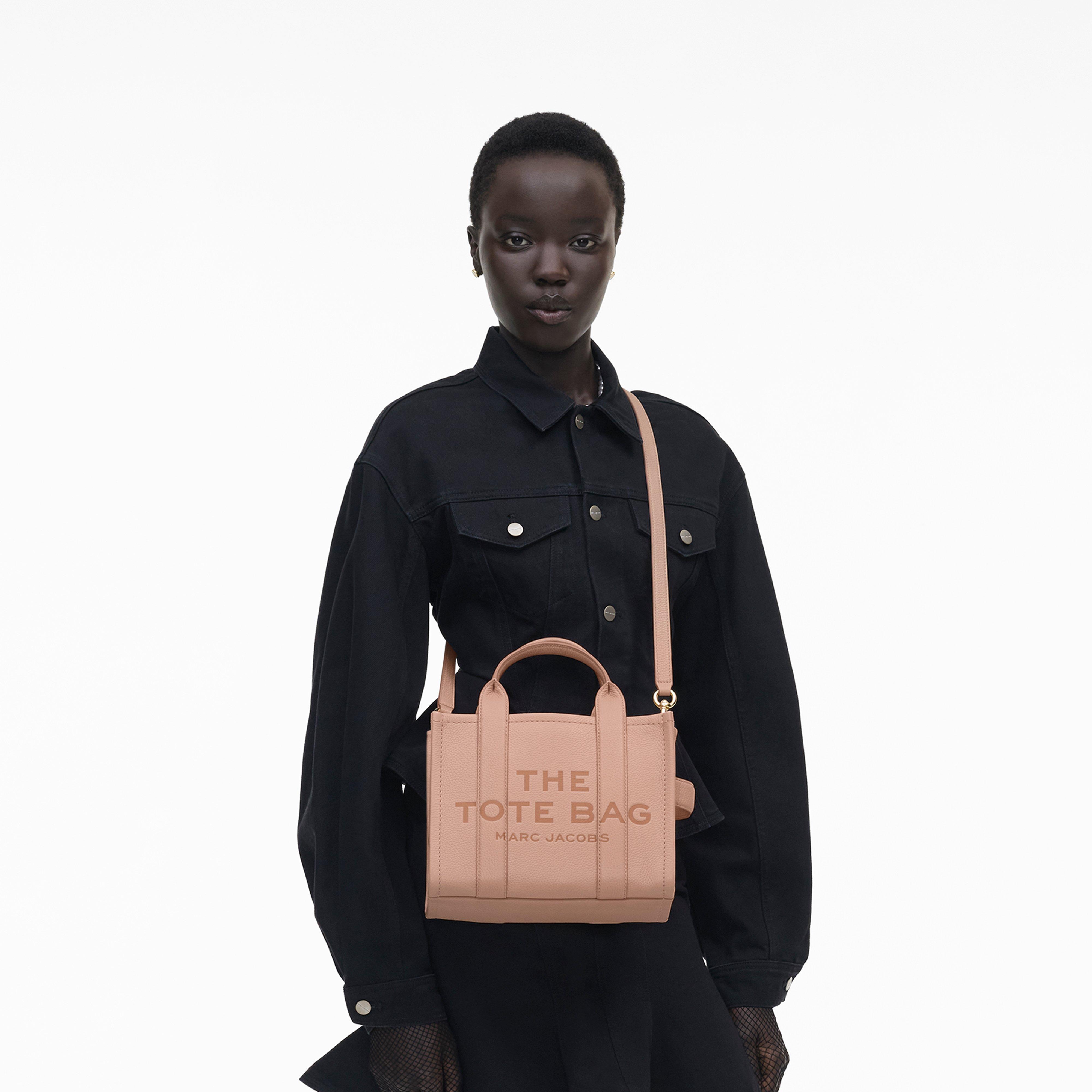 The Leather Mini Tote Bag - ROSE--Alternate view