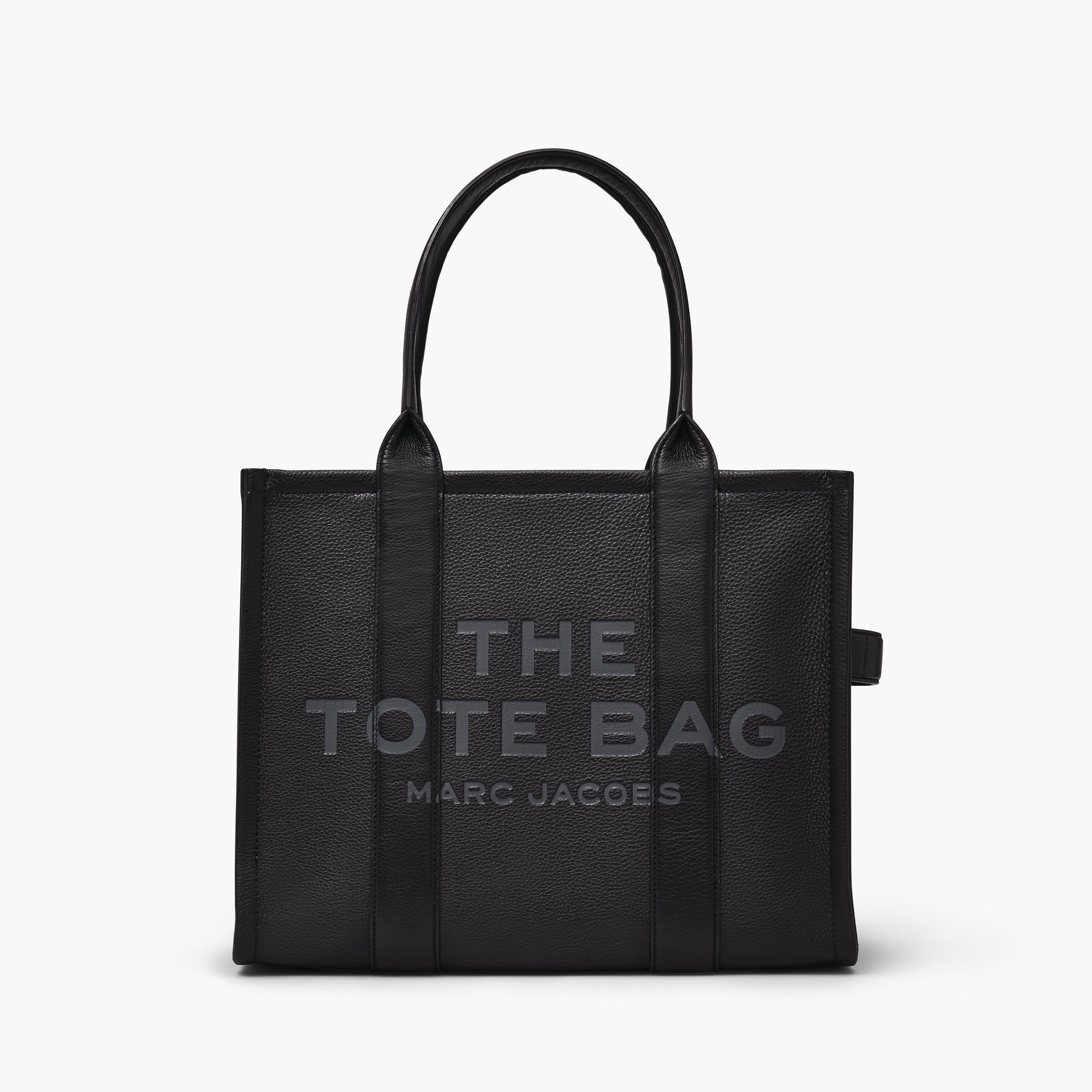 마크 바이 마크 제이콥스 Marc by Marc jacobs The Leather Large Tote Bag,BLACK
