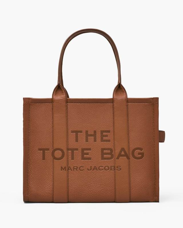 Contribución parilla trigo The Leather Large Tote Bag | Marc Jacobs | Official Site