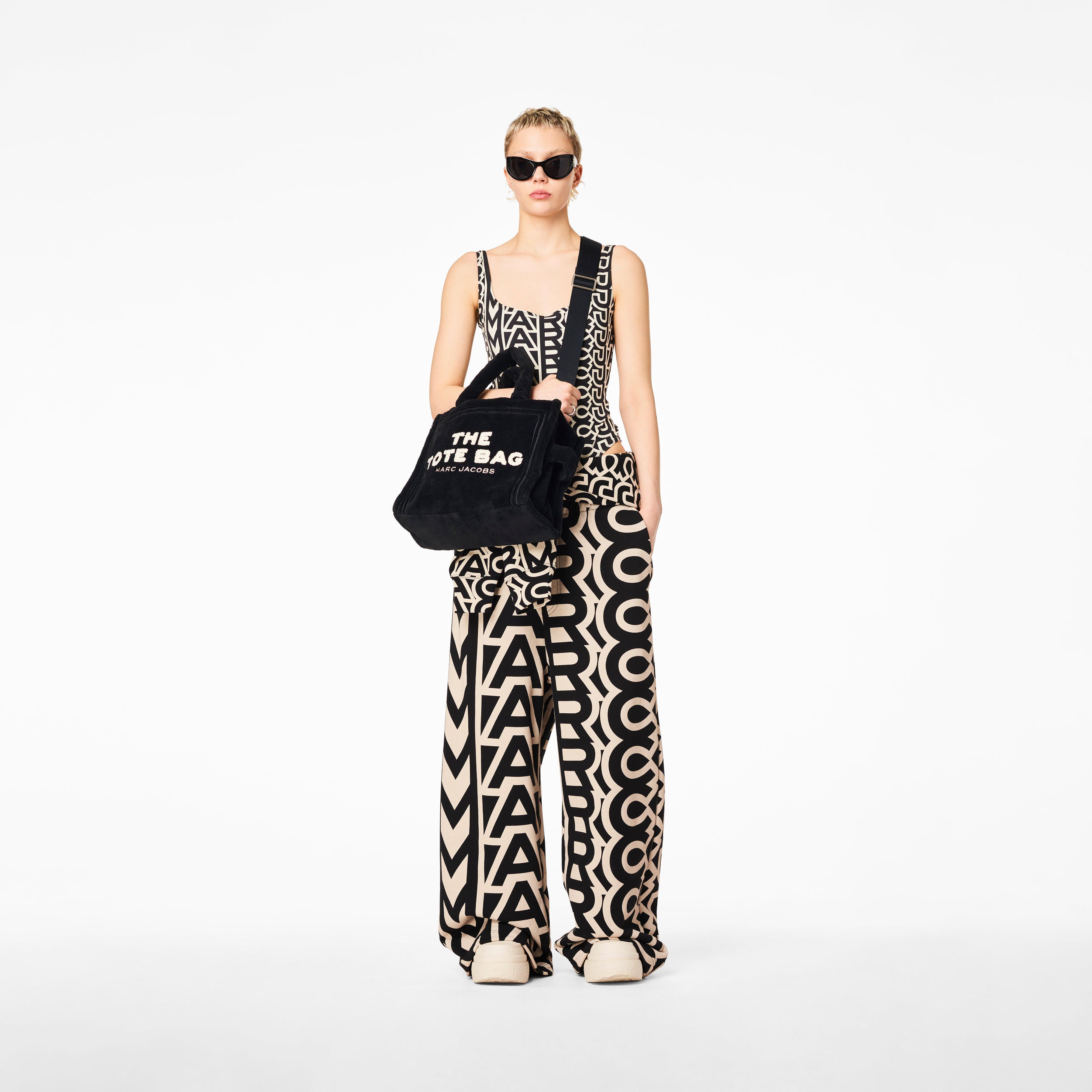 The Terry Medium Tote Bag - BLACK--Alternate view