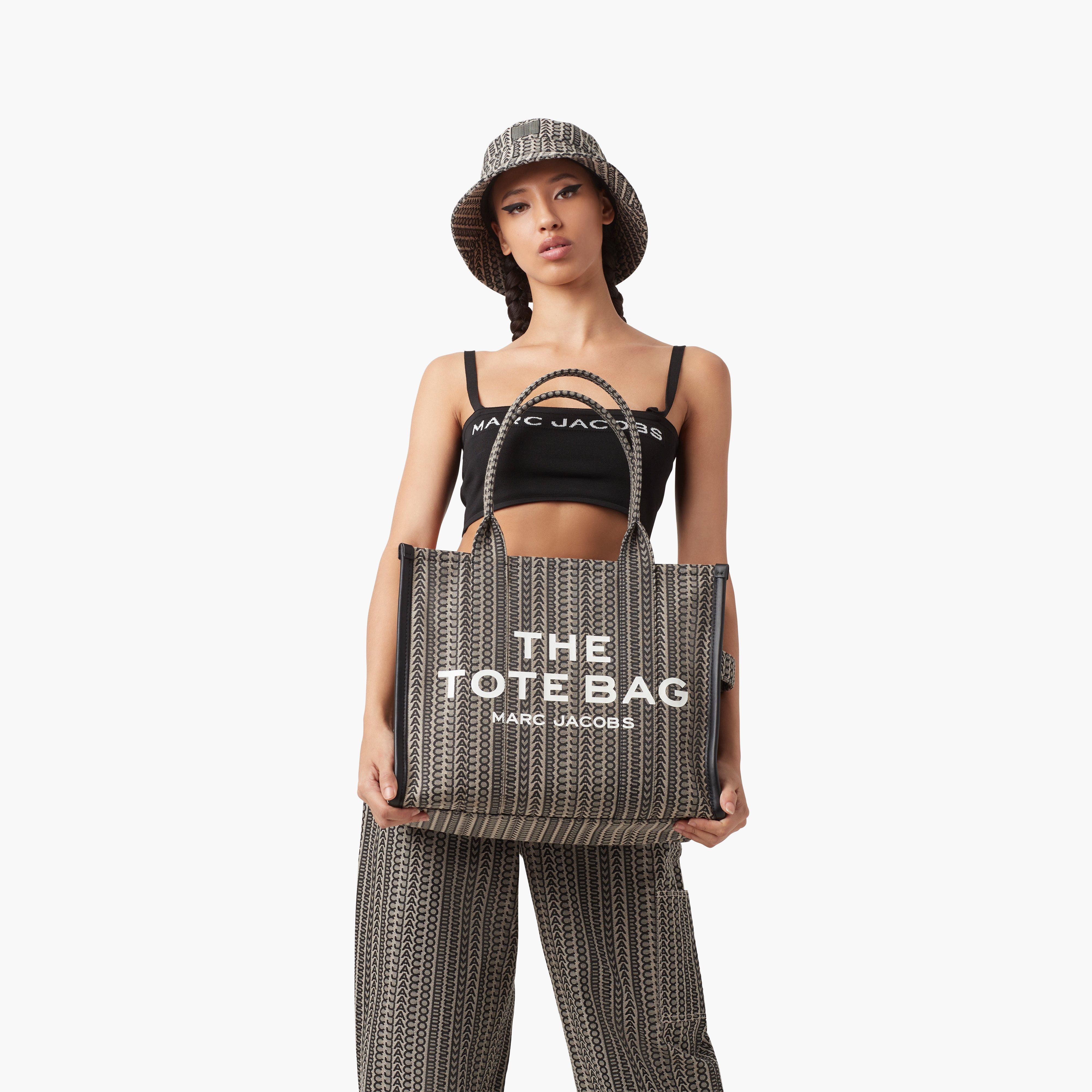 marc jacobs monogram jacquard tote
