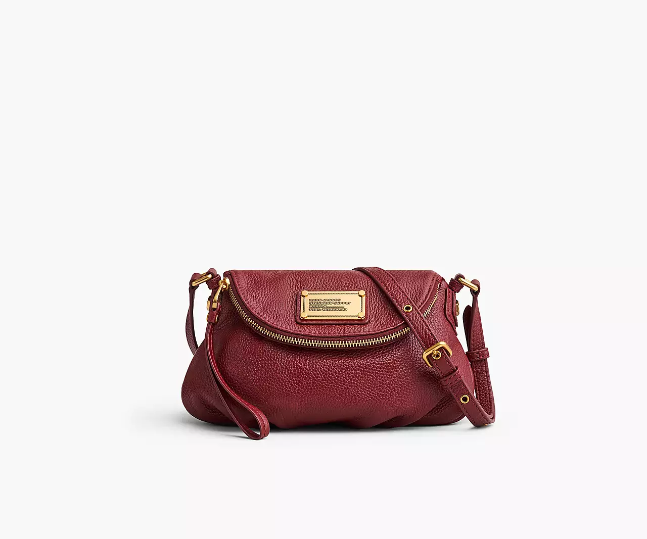 Marc Jacobs Re-Edition Mini Natasha Cherry Pebble Leather Bag H165L03FA22
