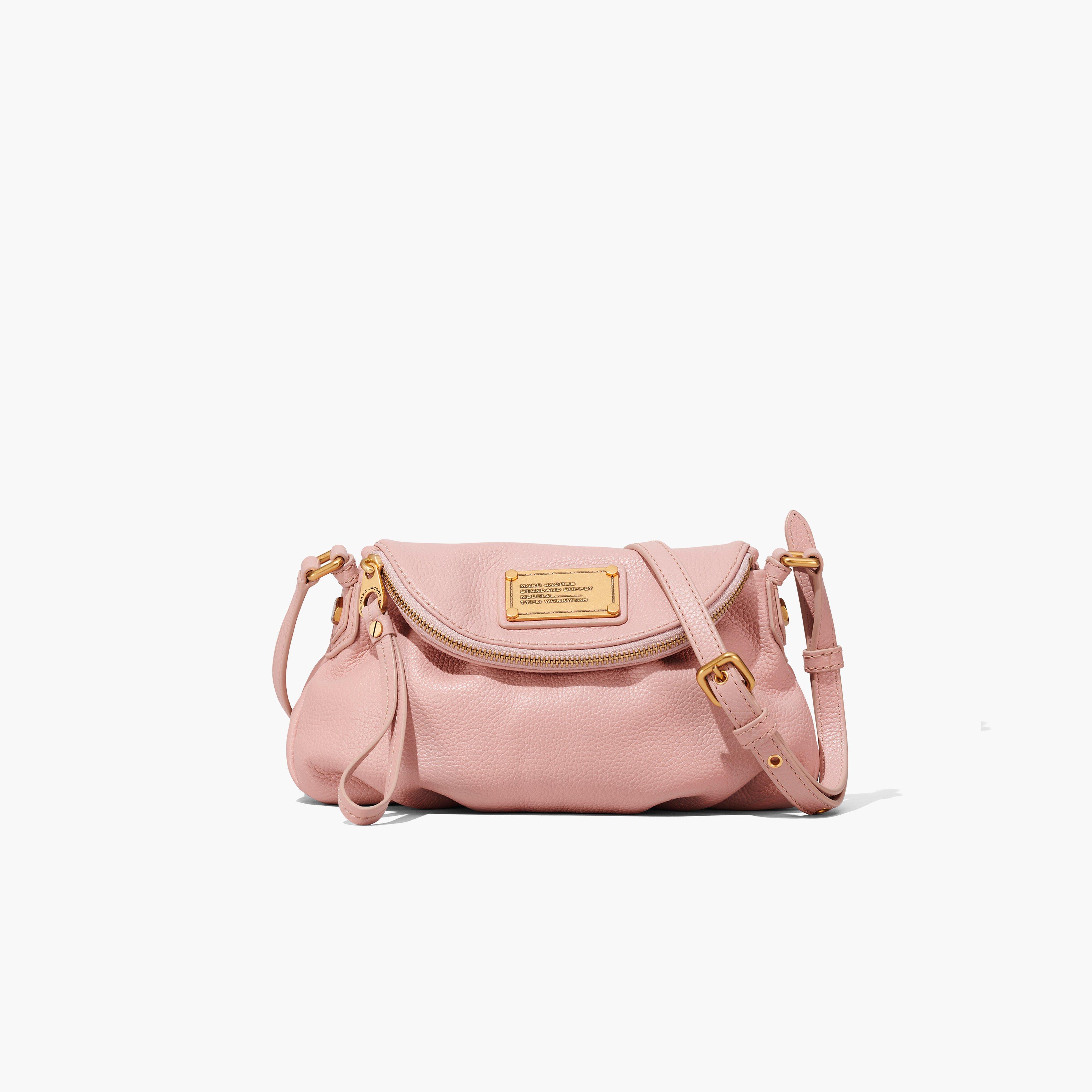 Marc Jacobs Re-Edition Mini Natasha New Rose Pebble Leather Bag H165L03FA22