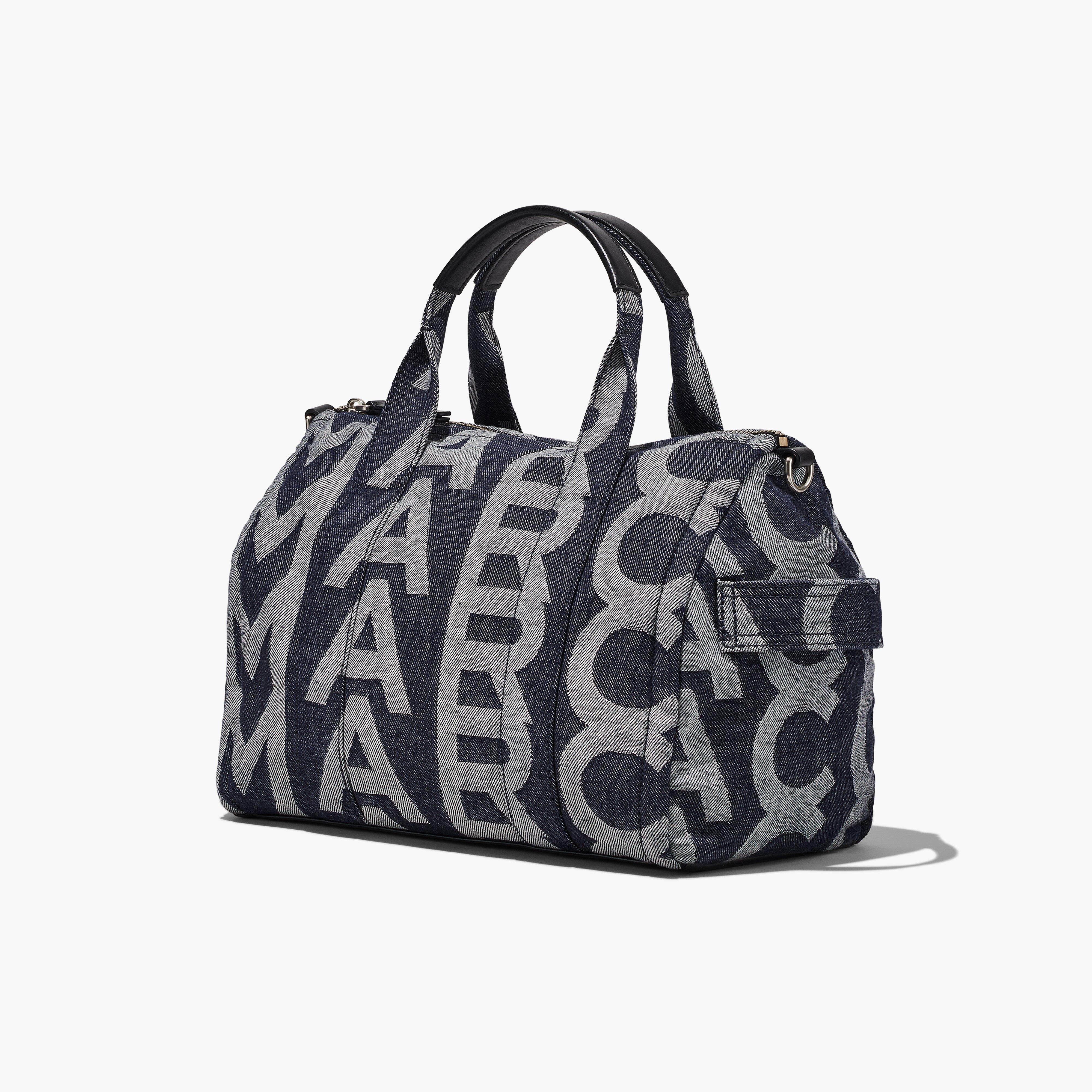 The Monogram Denim Duffle Bag Marc Jacobs Site Officiel