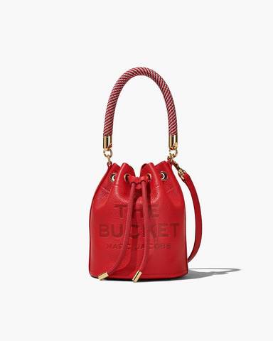 Marc by Marc jacobs The Leather Bucket Bag,TRUE RED