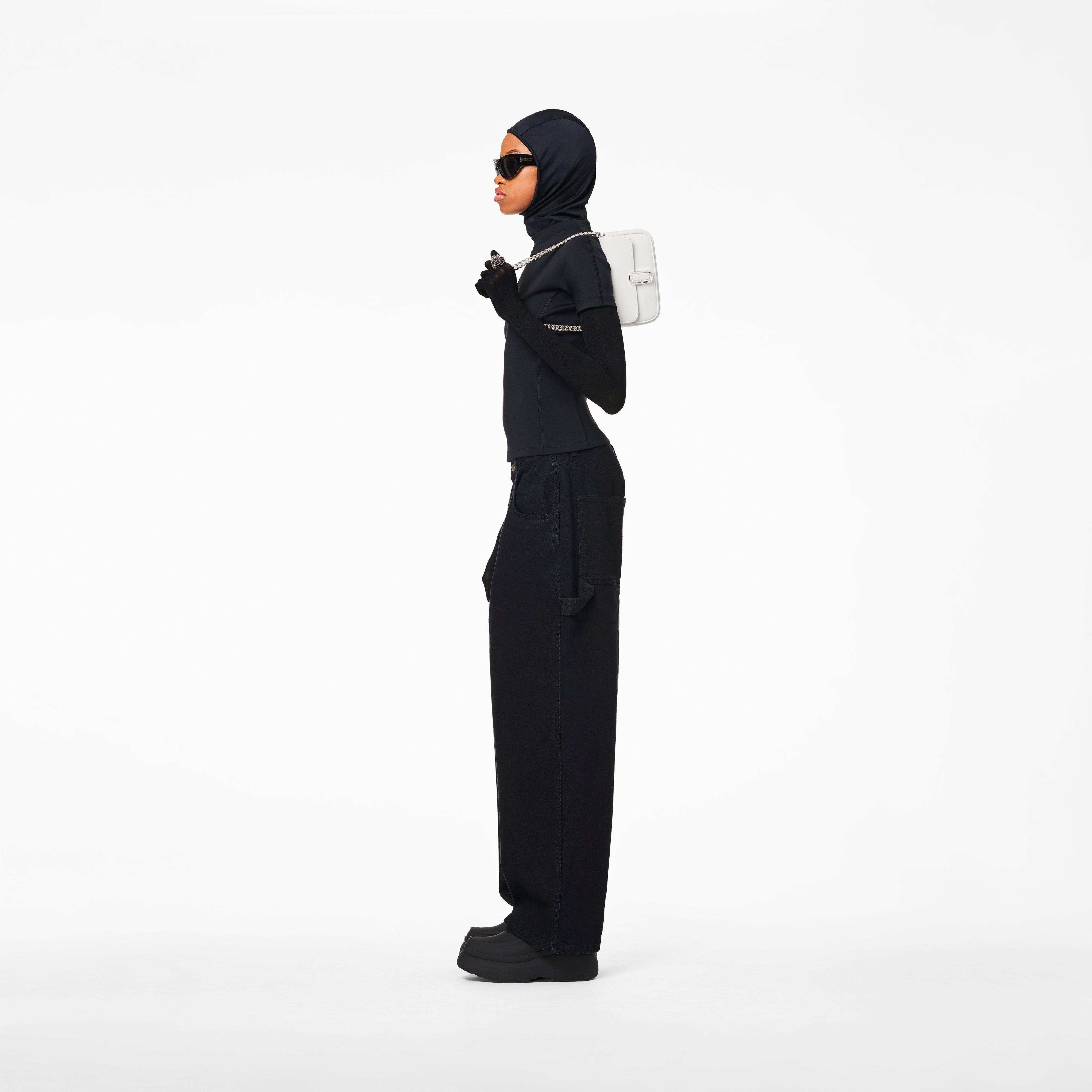 The J Marc Mini Bag - WHITE/SILVER--Alternate view