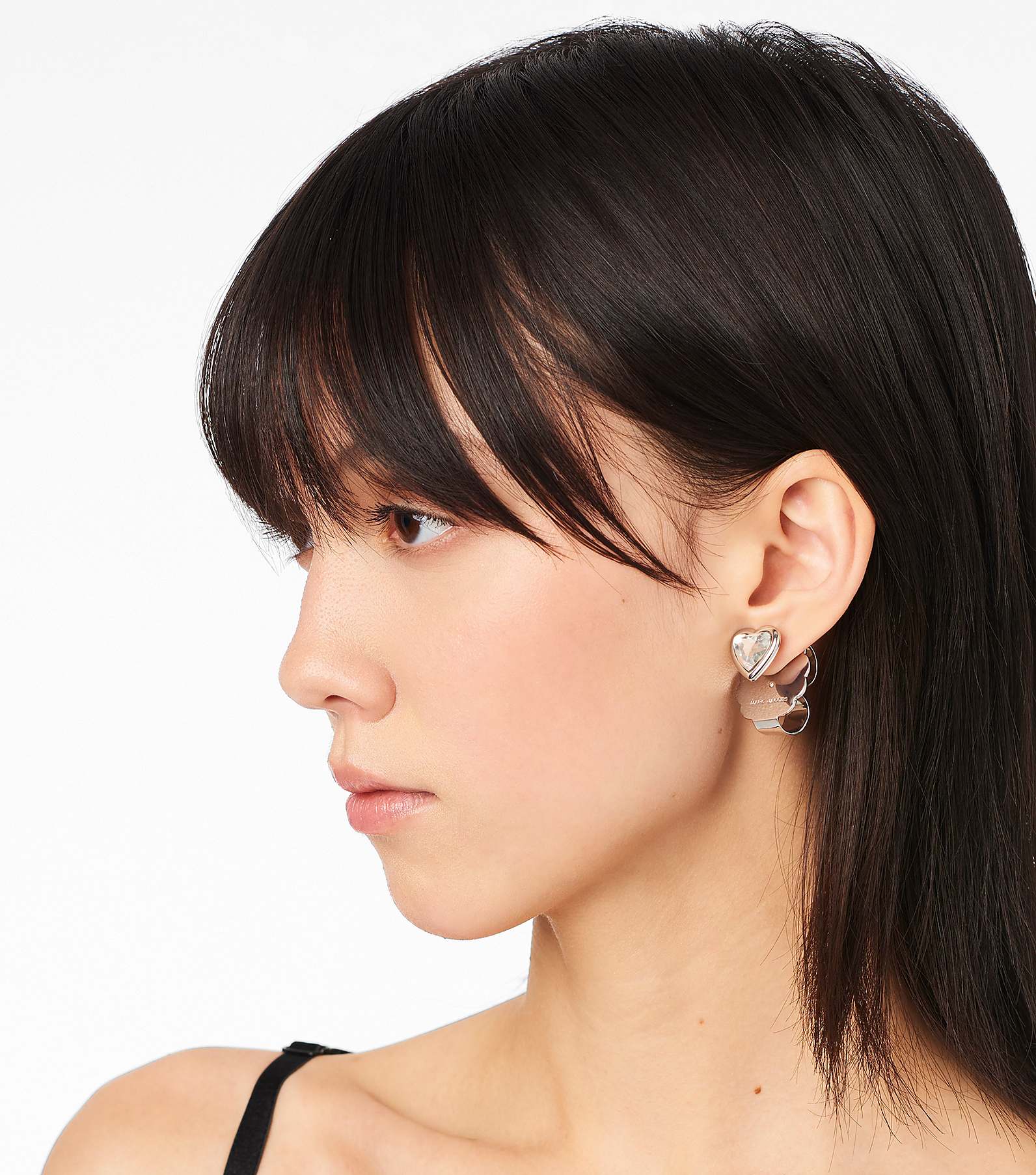 The Charmed Heart Stud Earrings(Earrings)