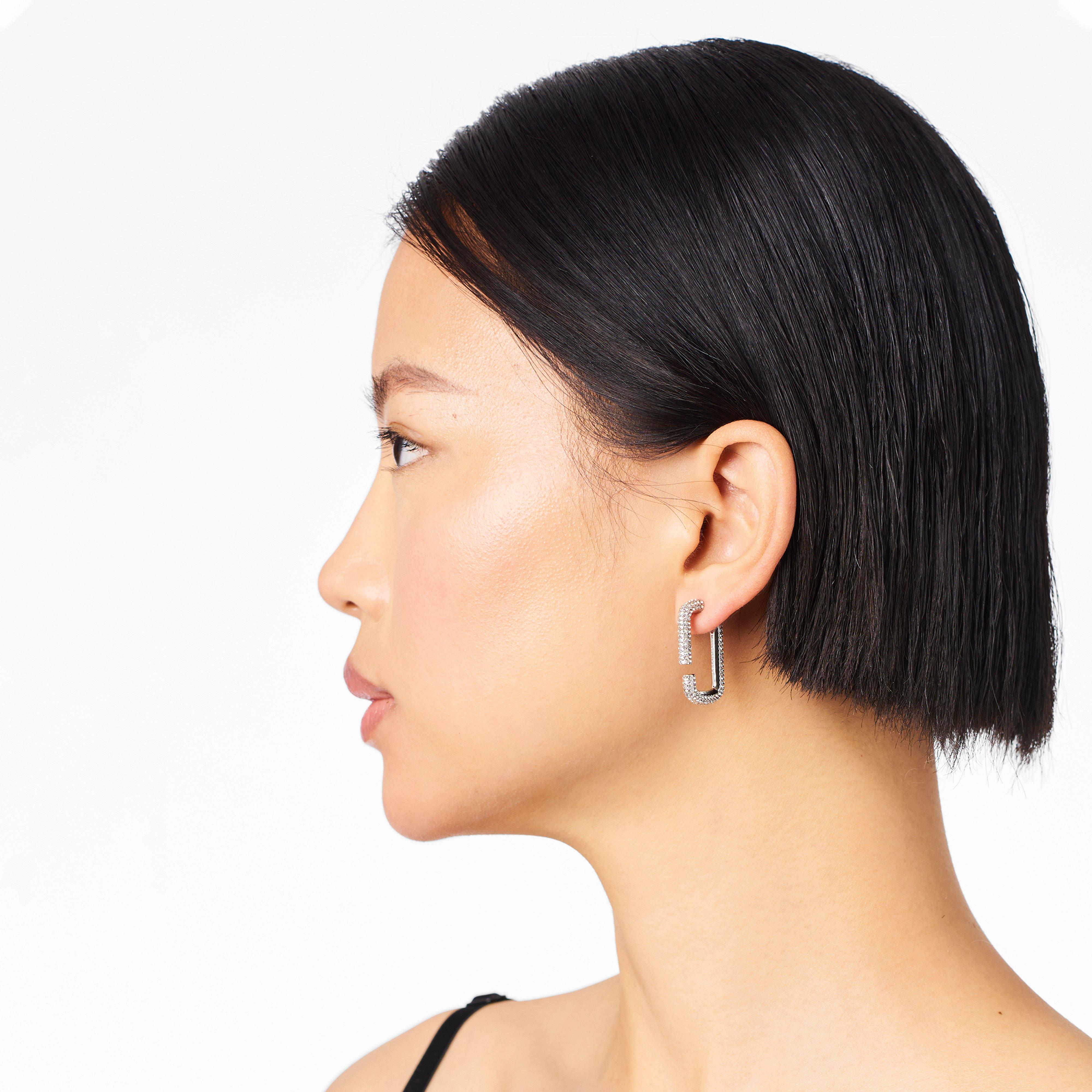 The J Marc Crystal Hoops(Earrings)