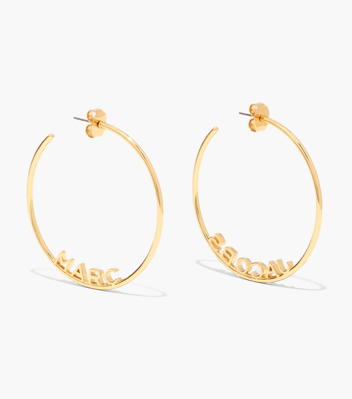 undefined | The Monogram Hoops