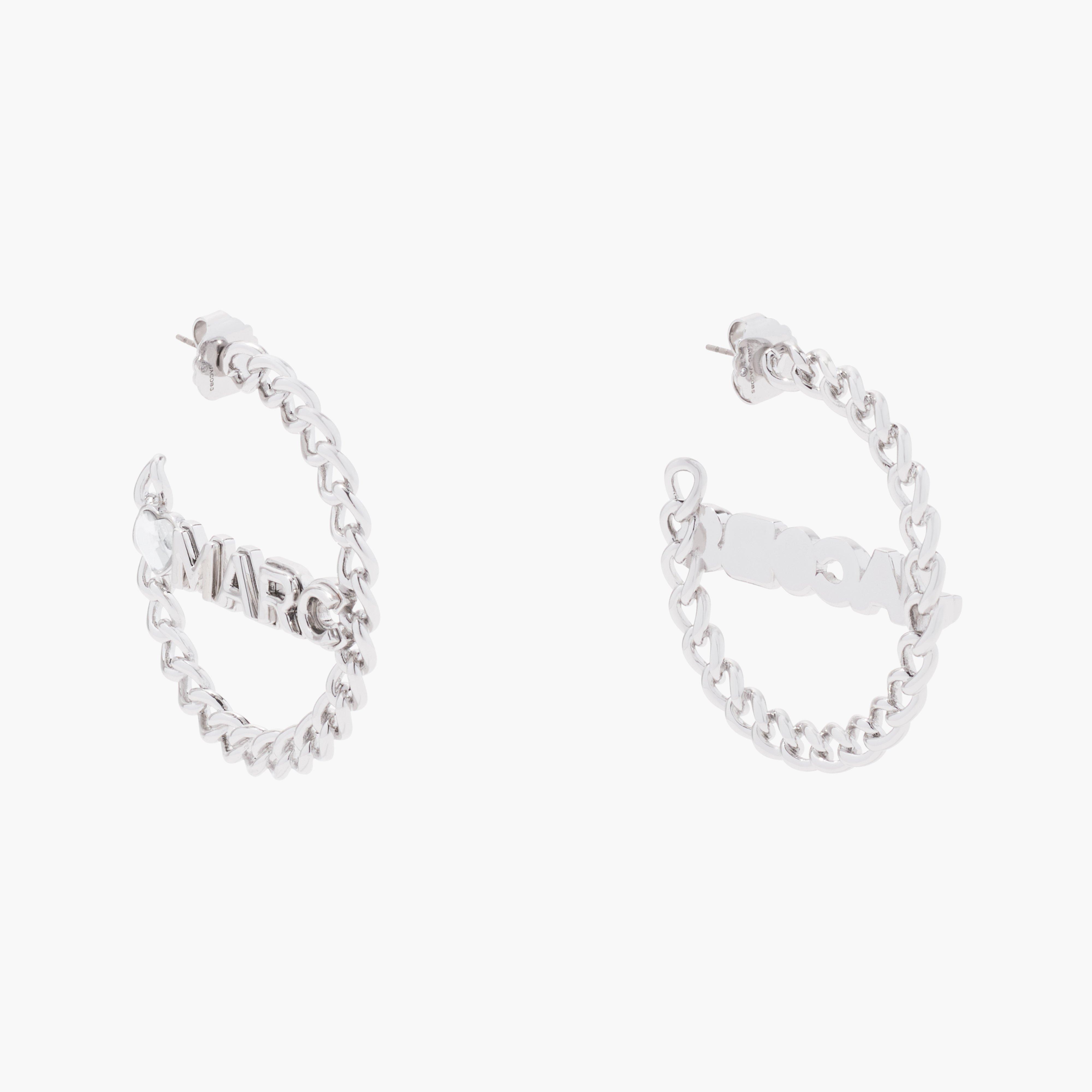 The Charmed Chain Hoops(Earrings)
