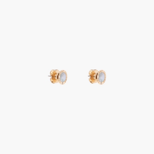 THE MEDALLION MOP EARRINGS