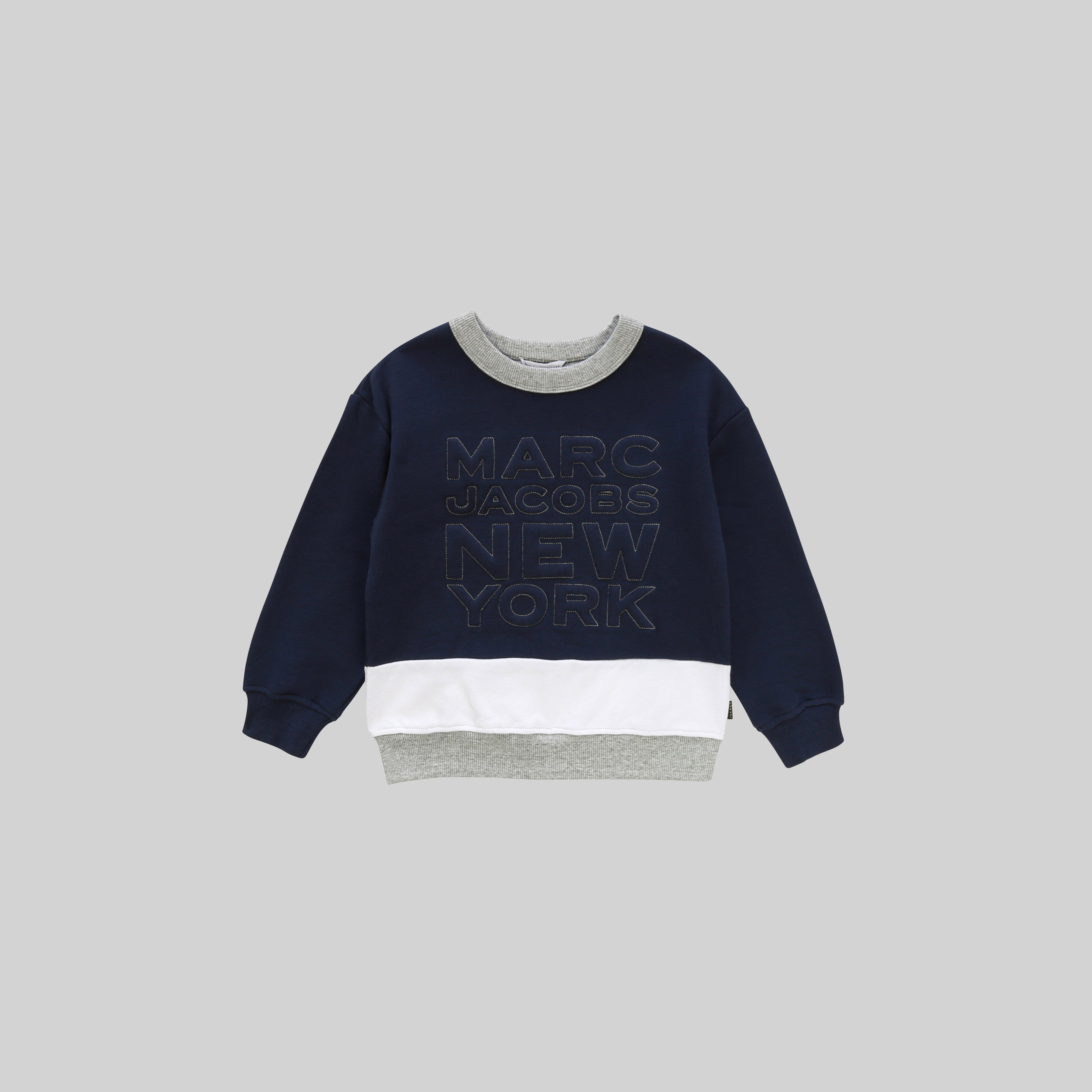 marc jacobs embroidered logo sweatshirt