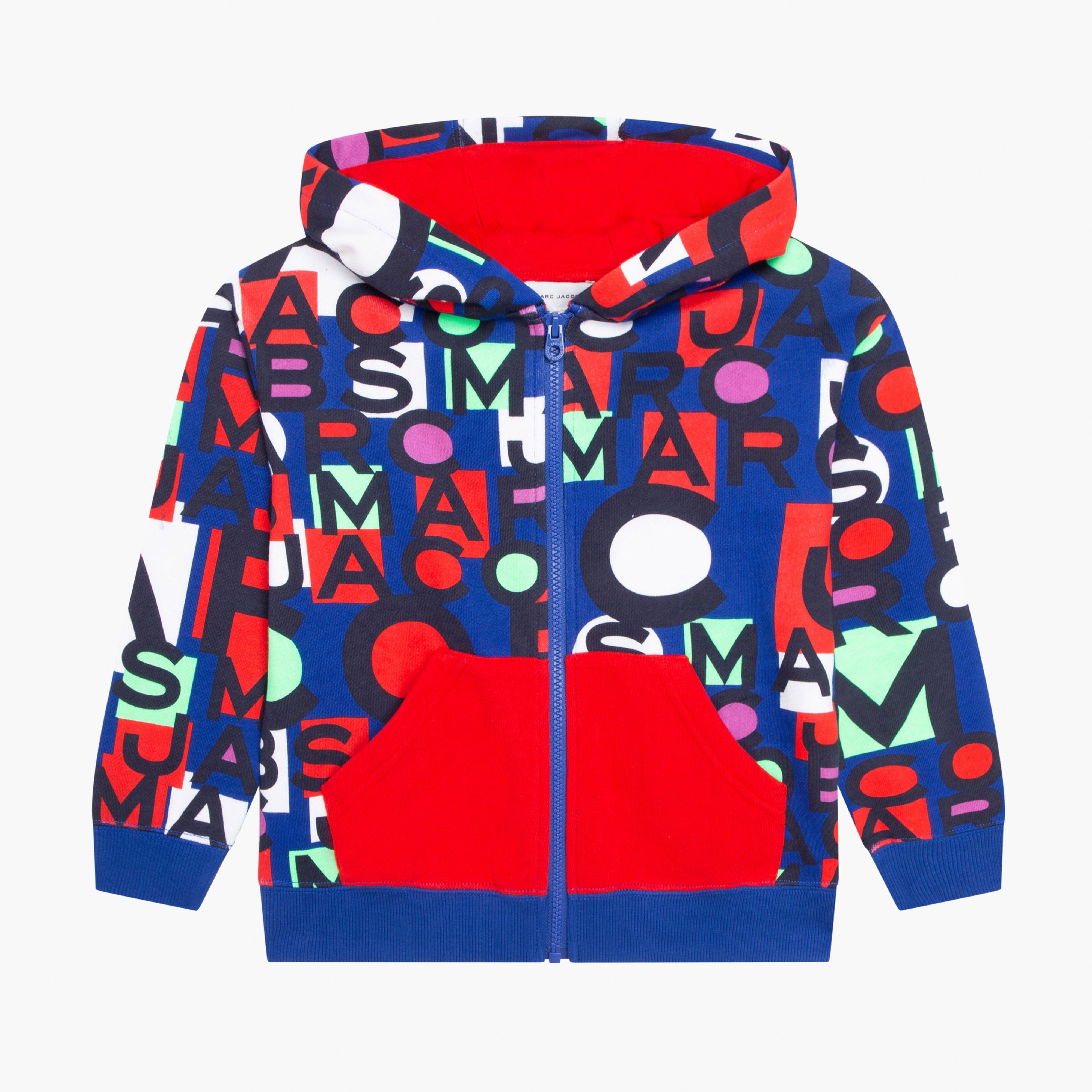 Monogram Colorblock Zip Up | Marc Jacobs | Official Site