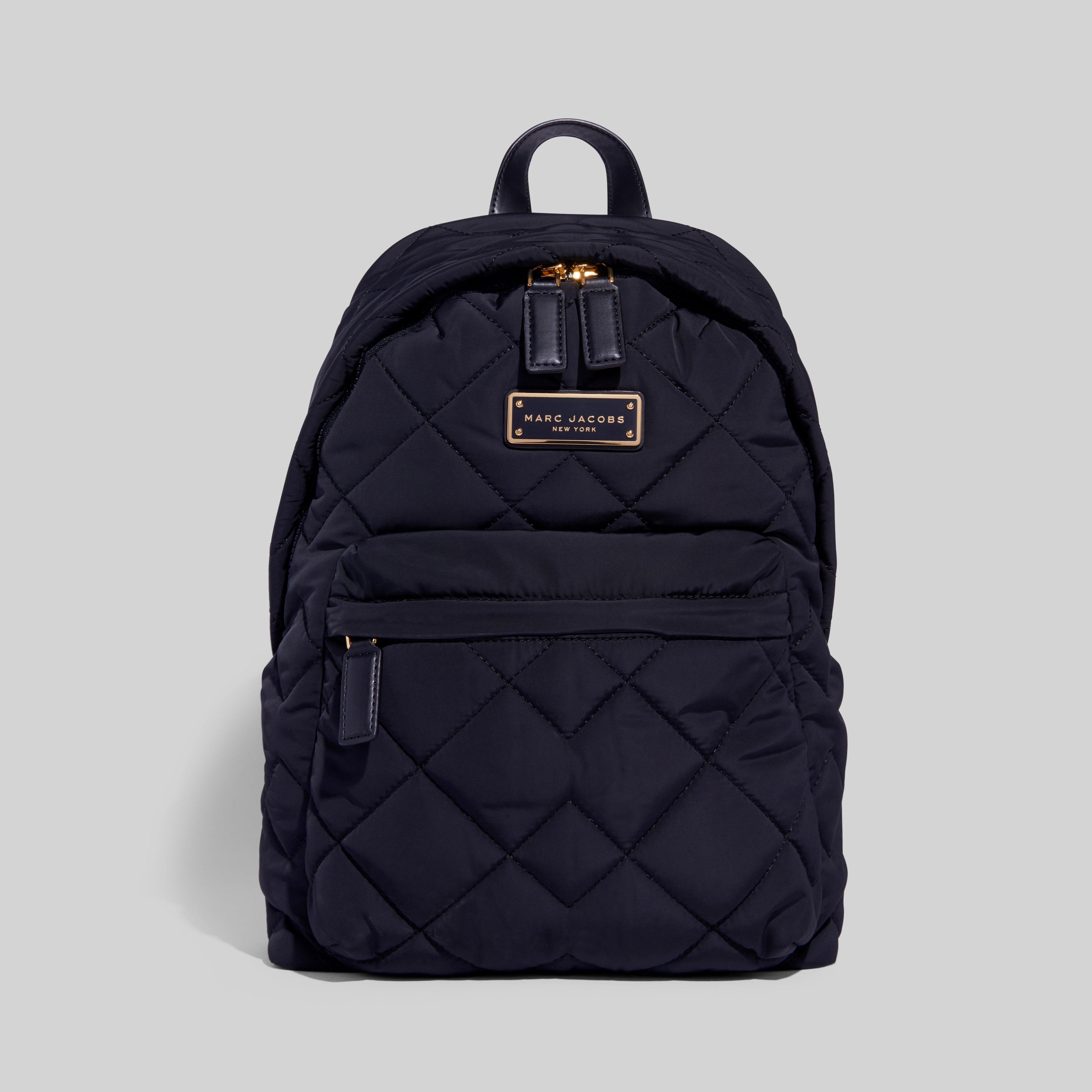 Quilted Nylon Backpack