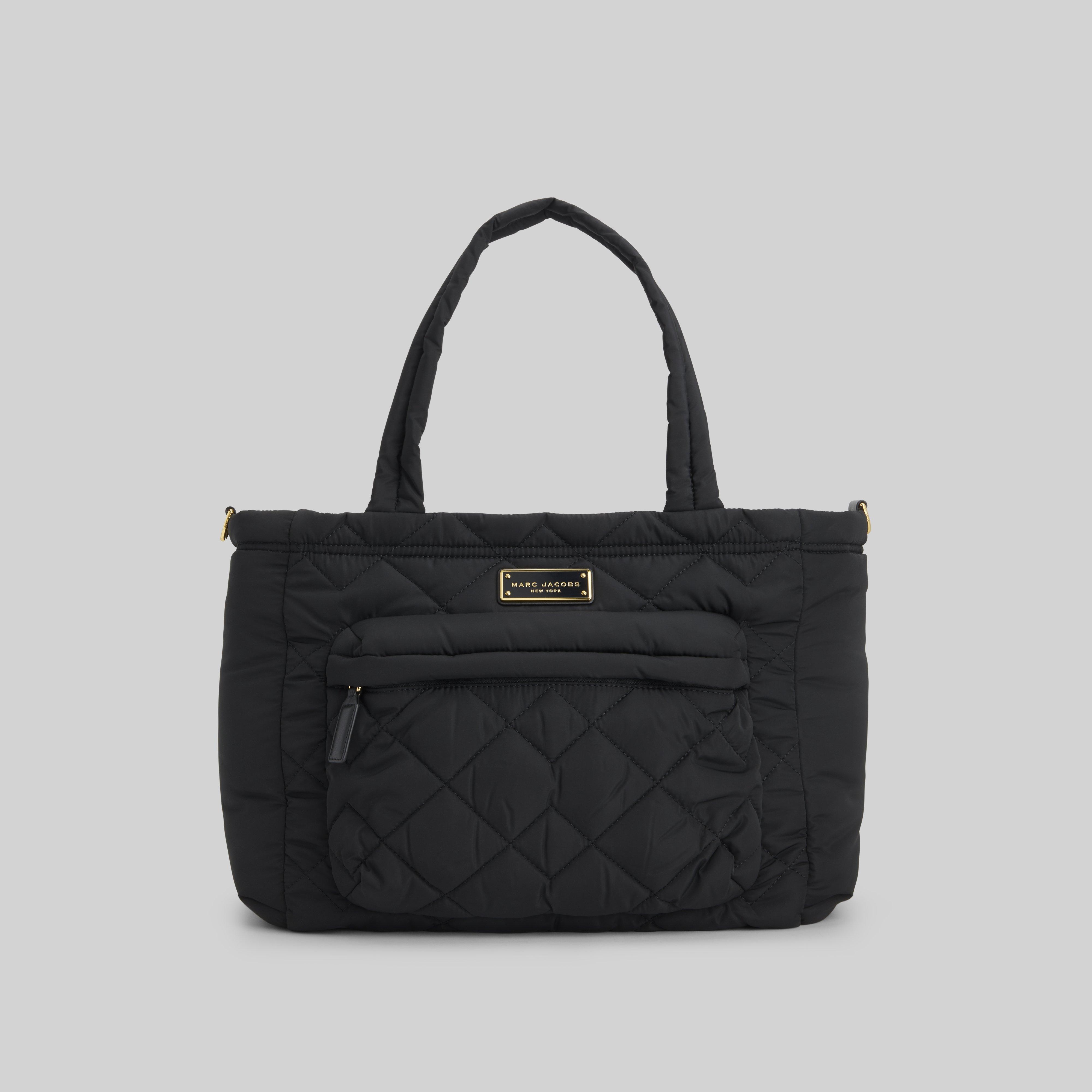 marc jacobs black quilted bag