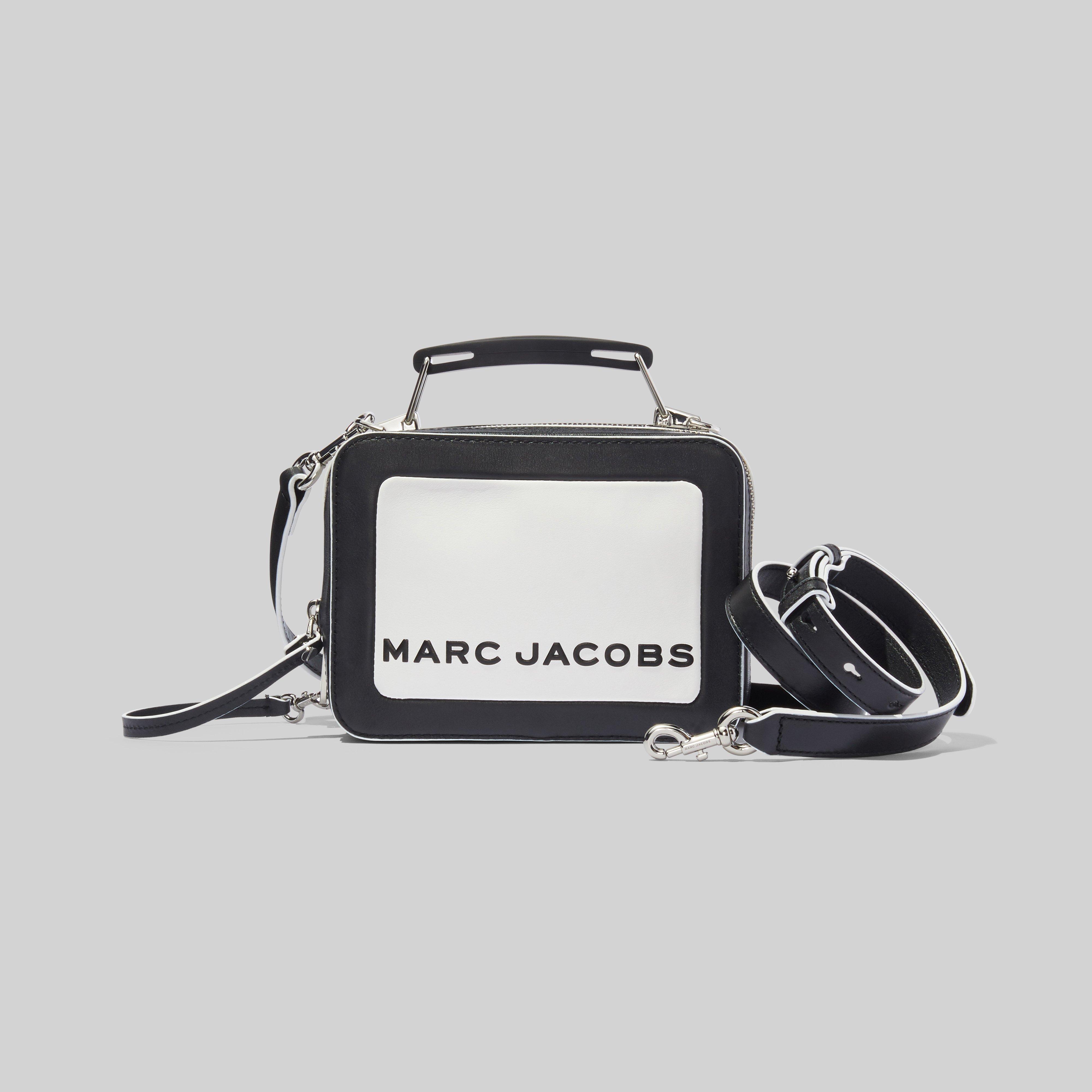 marc jacobs box bag grey