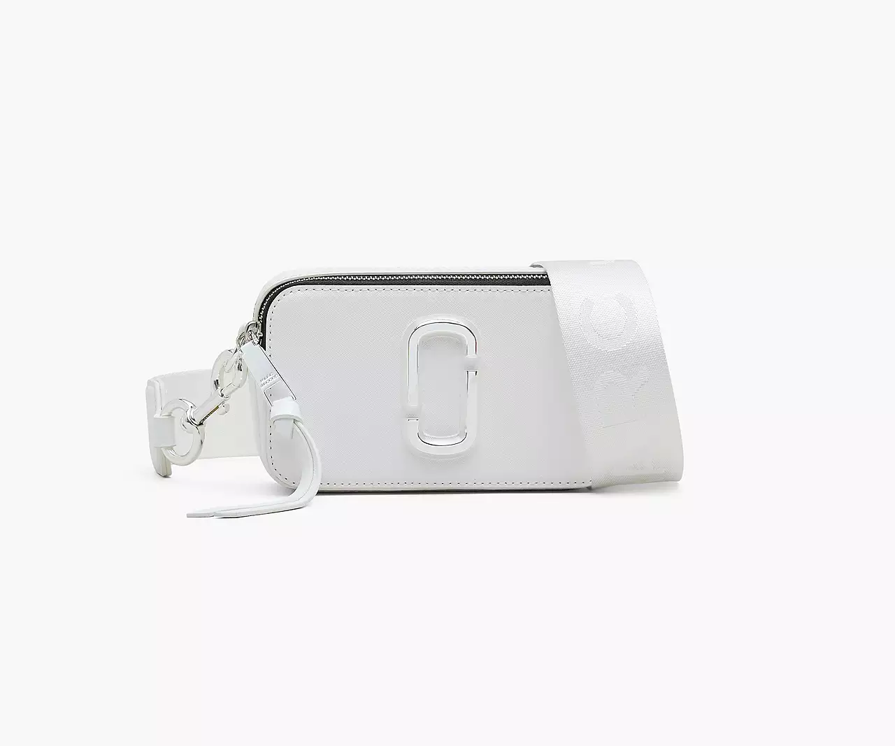 Marc Jacobs The Snapshot DTM White Saffiano Leather Bag M0014867