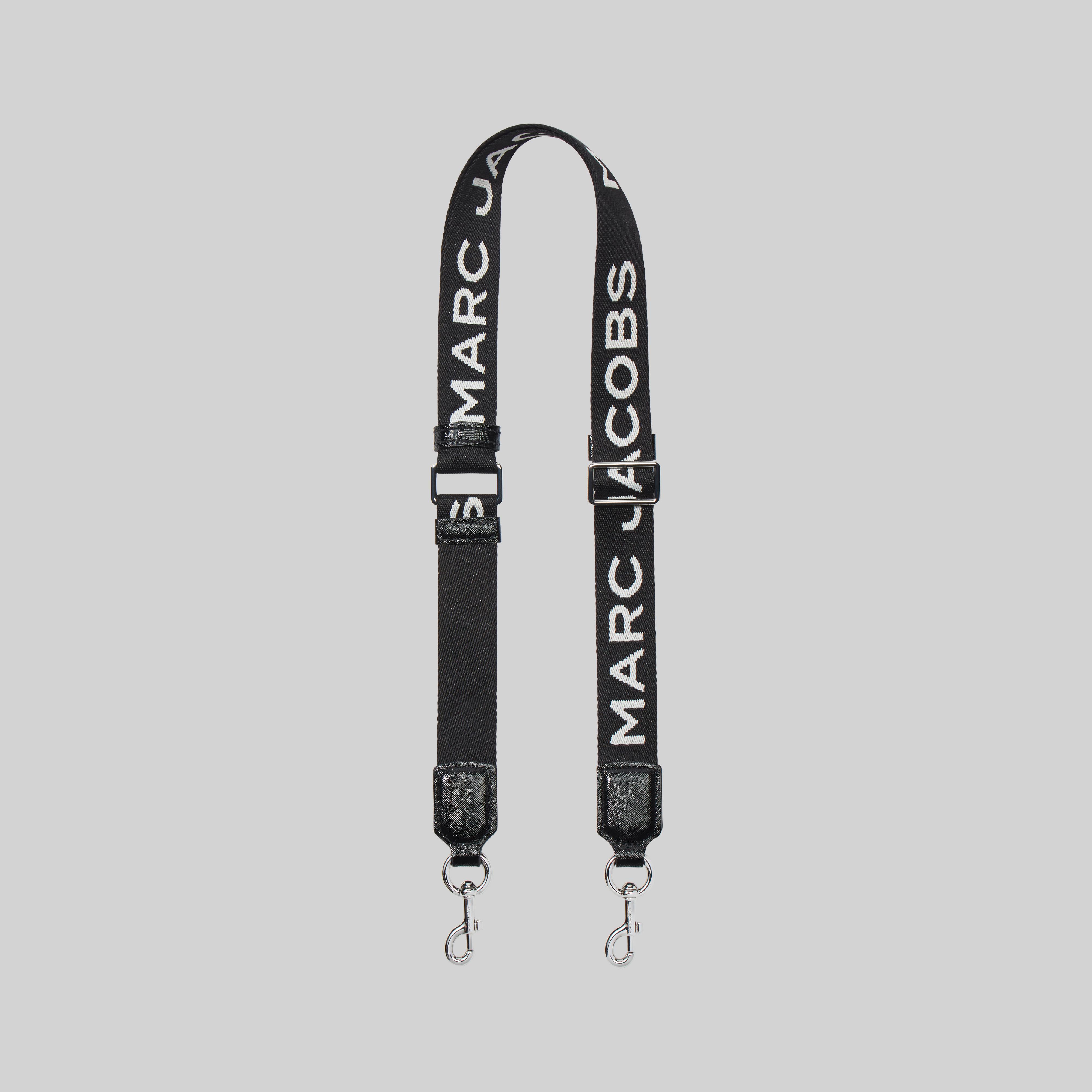 marc jacobs logo webbing strap