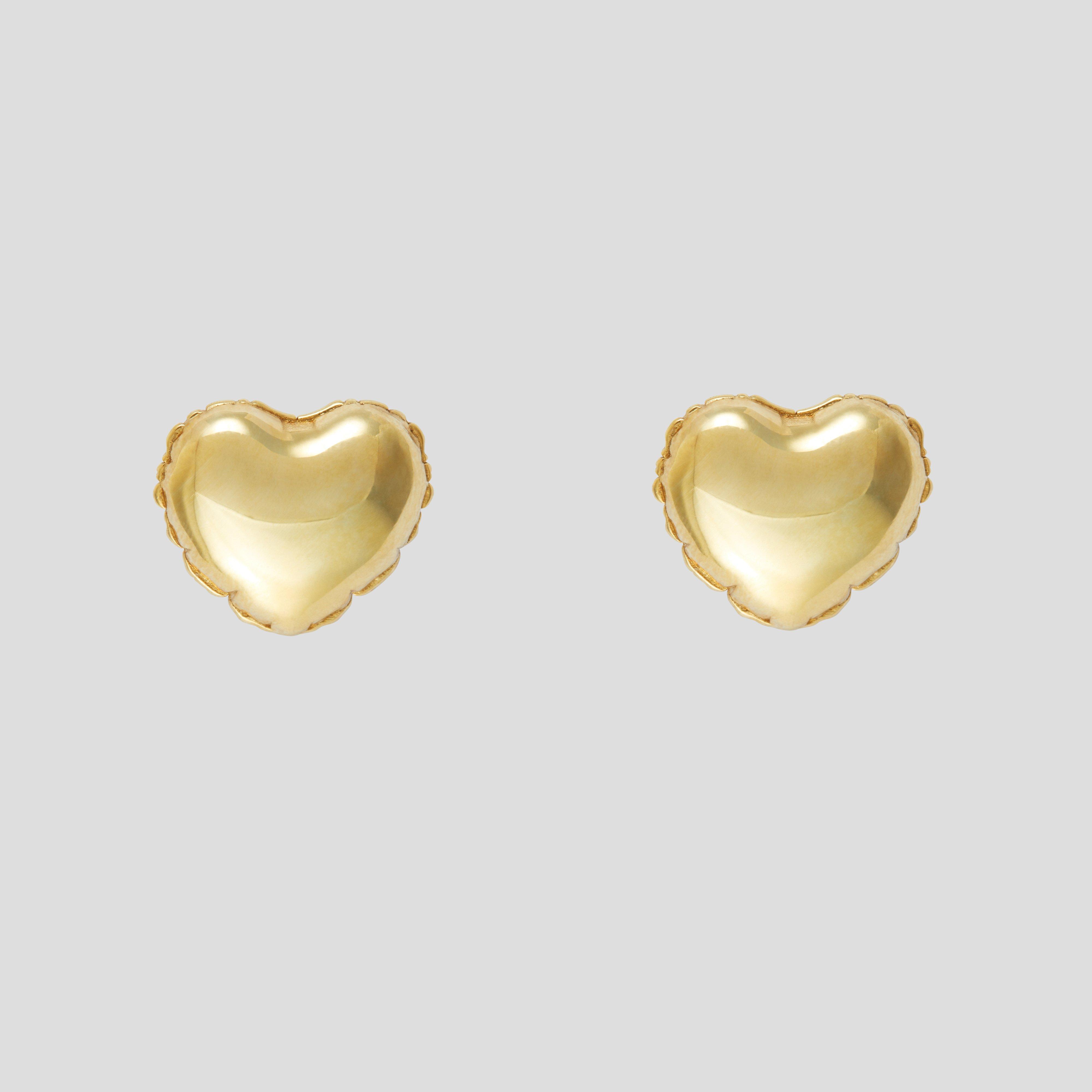 The Balloon Heart Studs