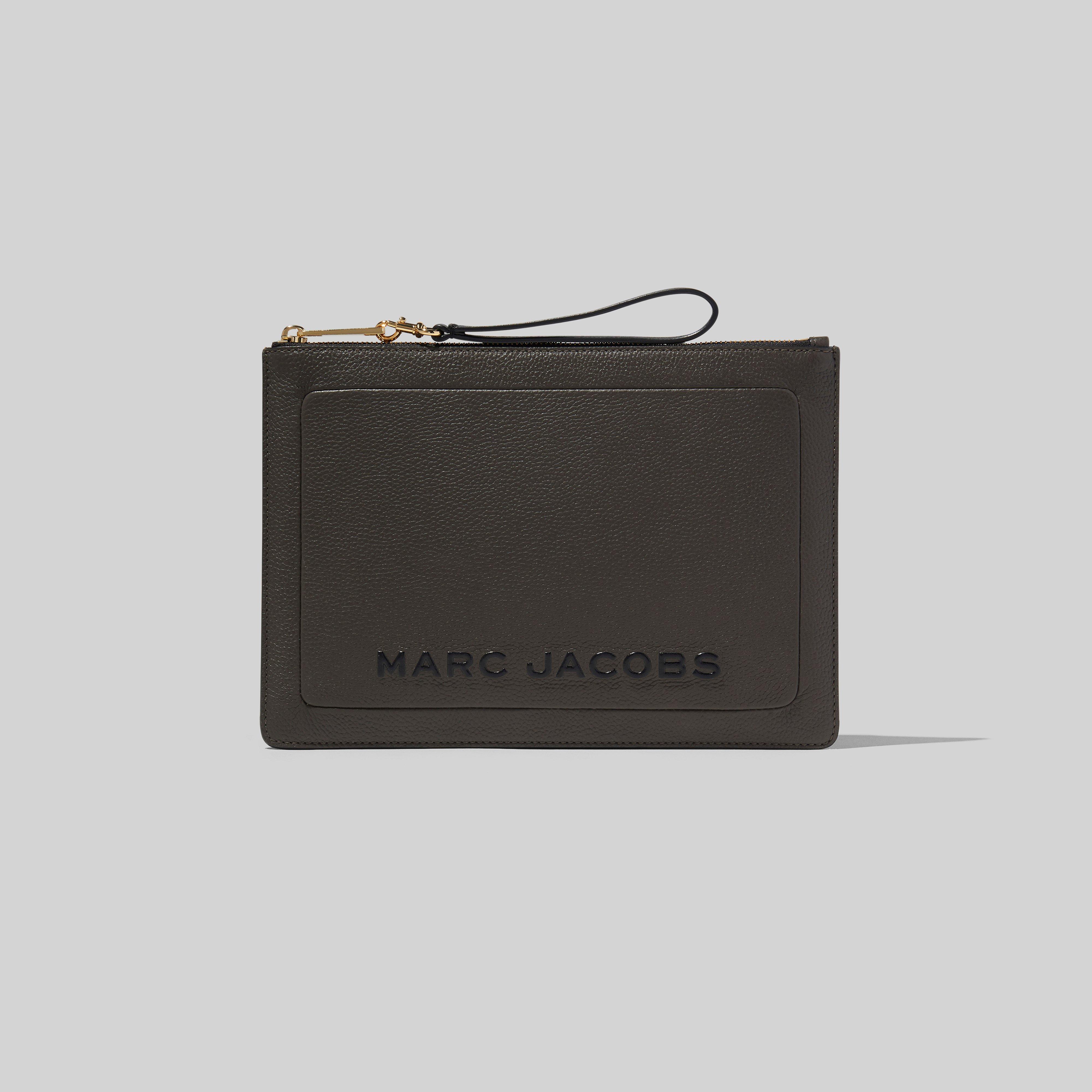 The Textured Box Large Pouch