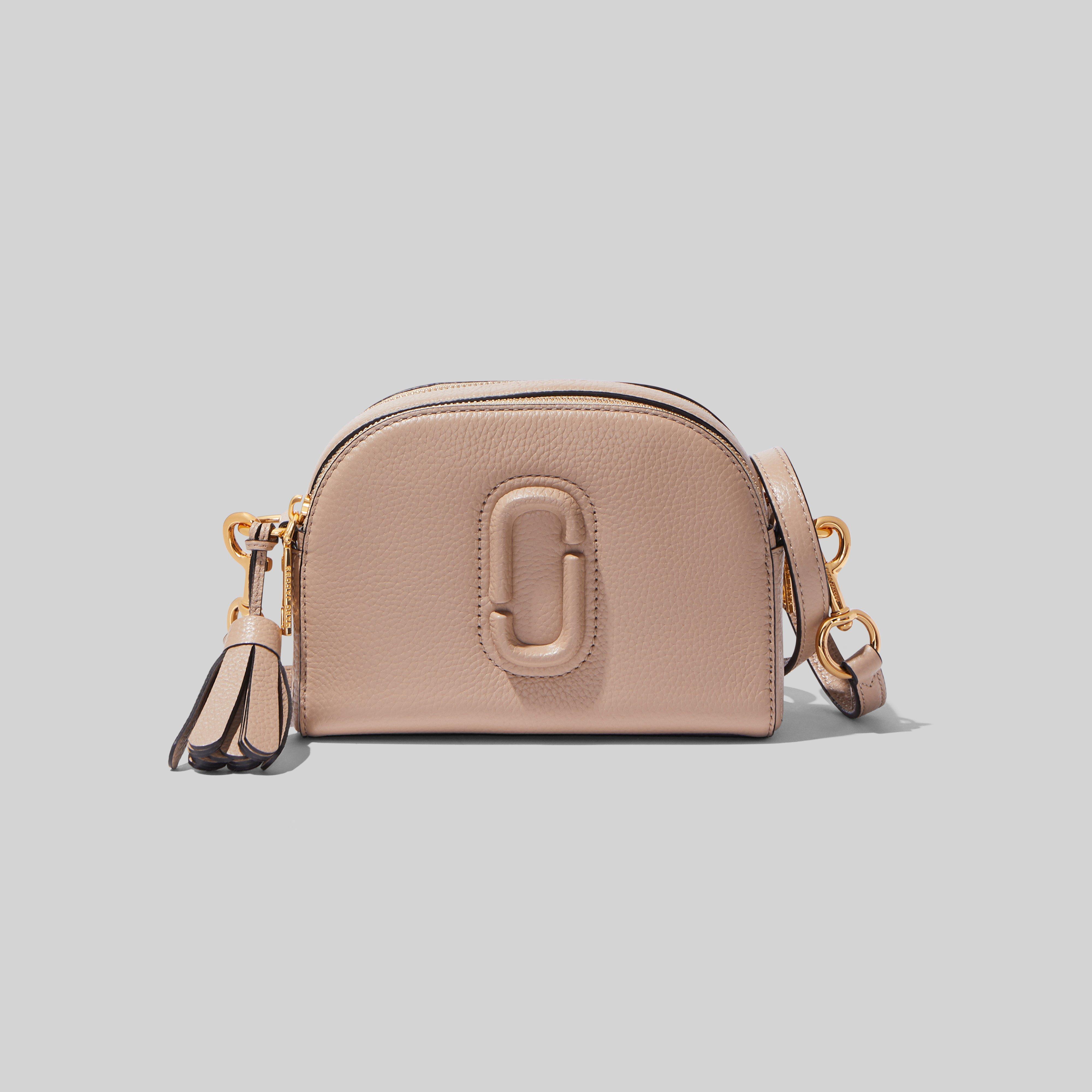 Shutter Crossbody Bag in Sand