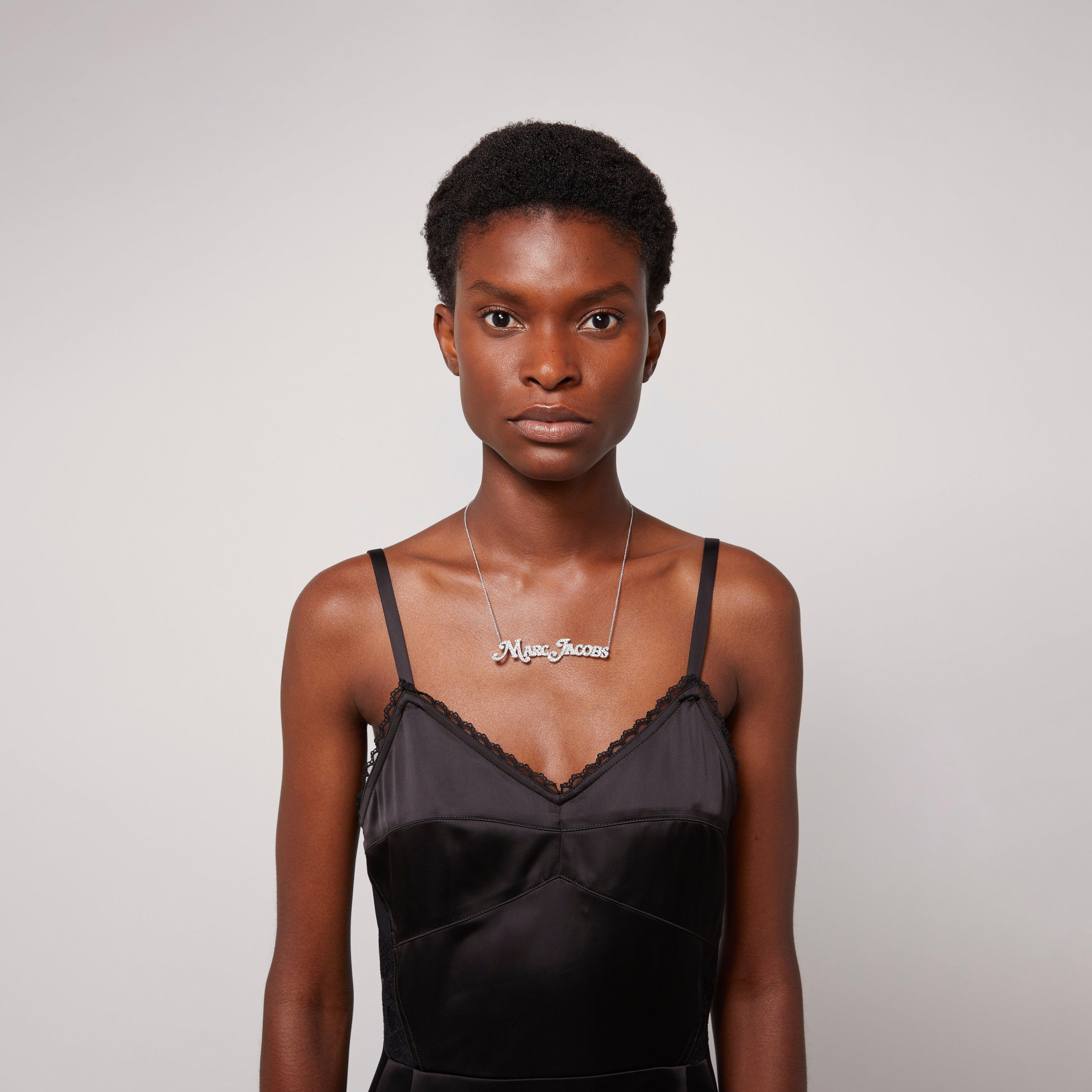 New York Magazine X Marc Jacobs The Mj Nameplate Necklace