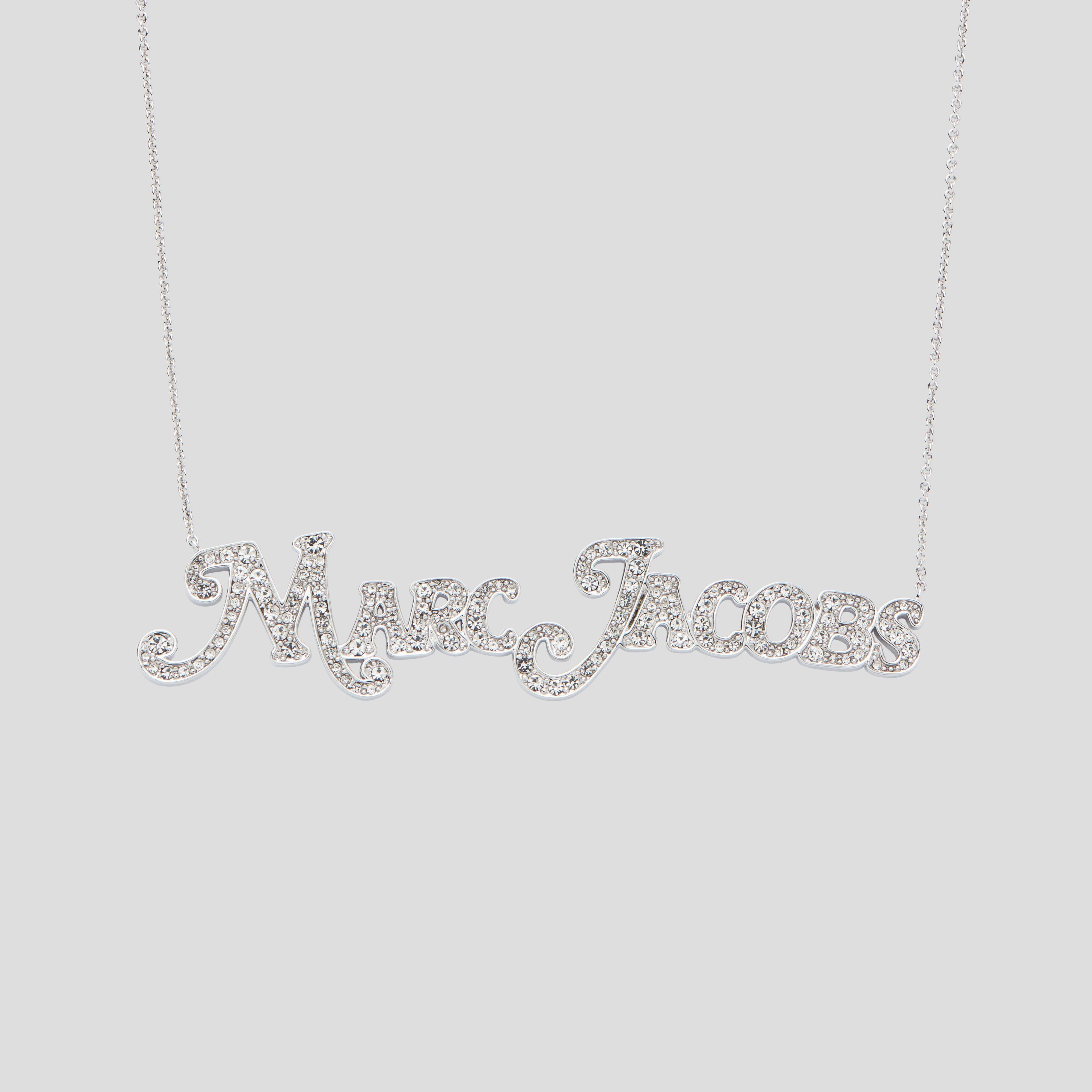 New York Magazine X Marc Jacobs The Mj Nameplate Necklace