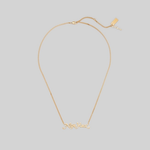 New York Magazine X Marc Jacobs The Small Ny Nameplate Necklace