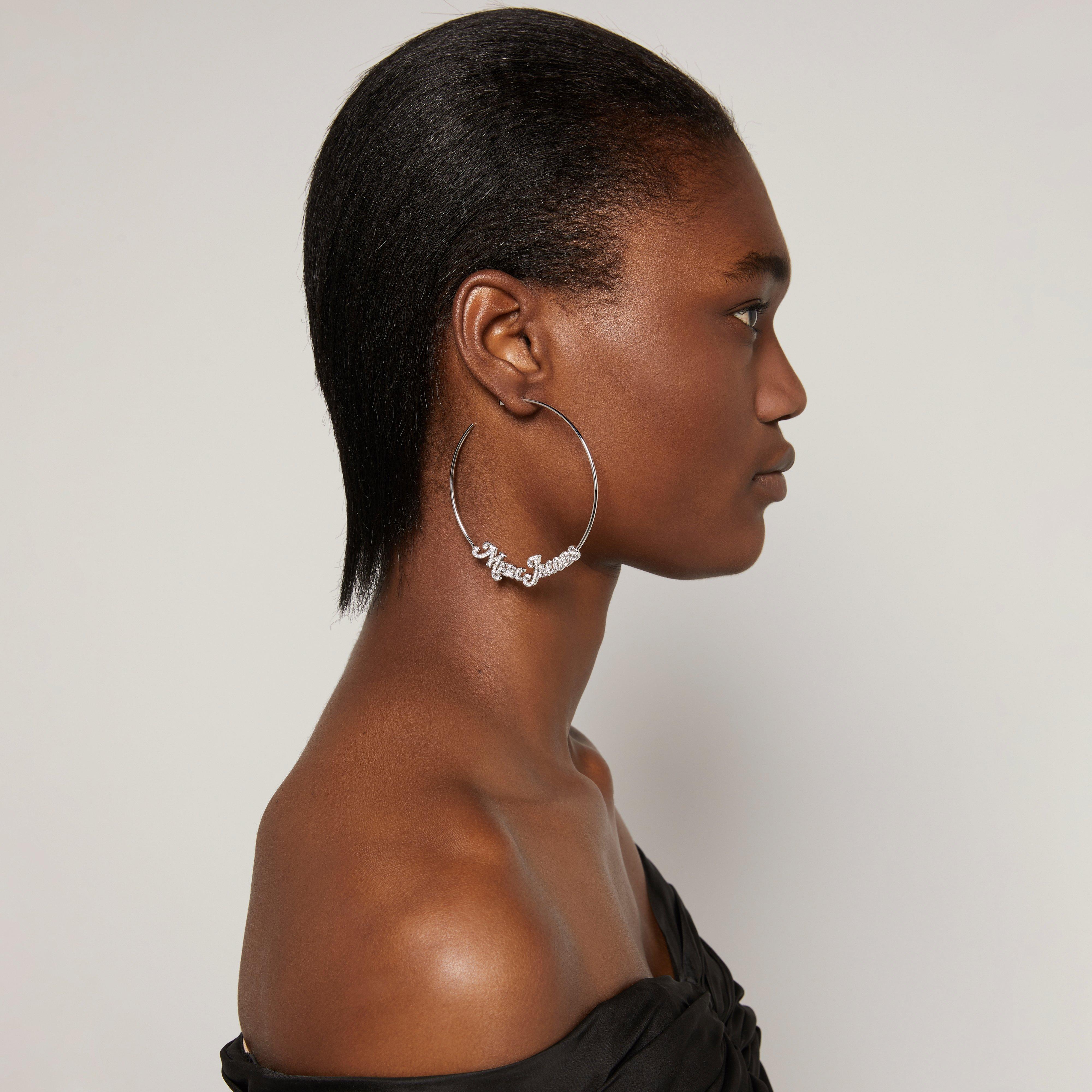 New York Magazine&reg; x Marc Jacobs The Crystal Logo Hoop