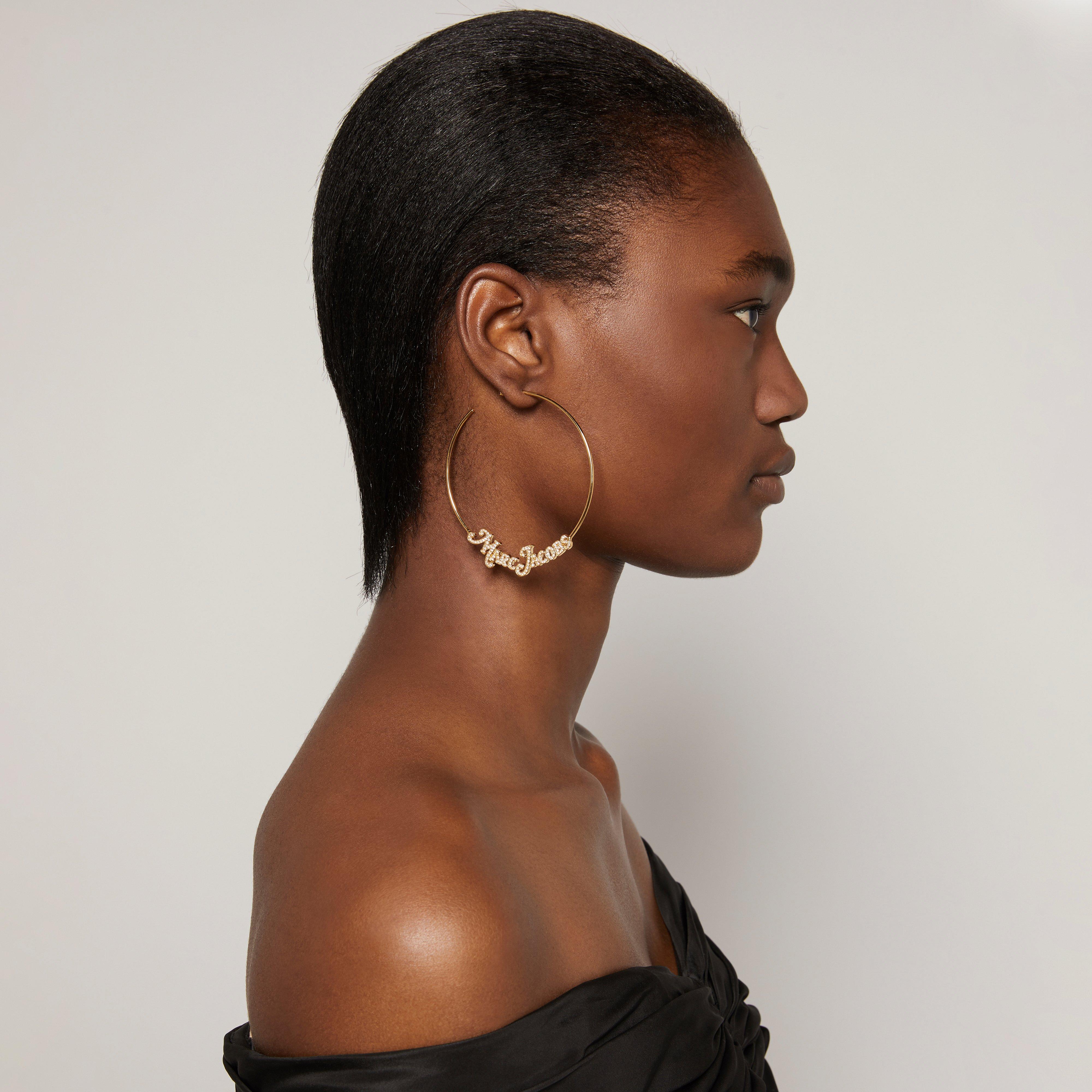 New York Magazine&reg; x Marc Jacobs The Crystal Logo Hoop