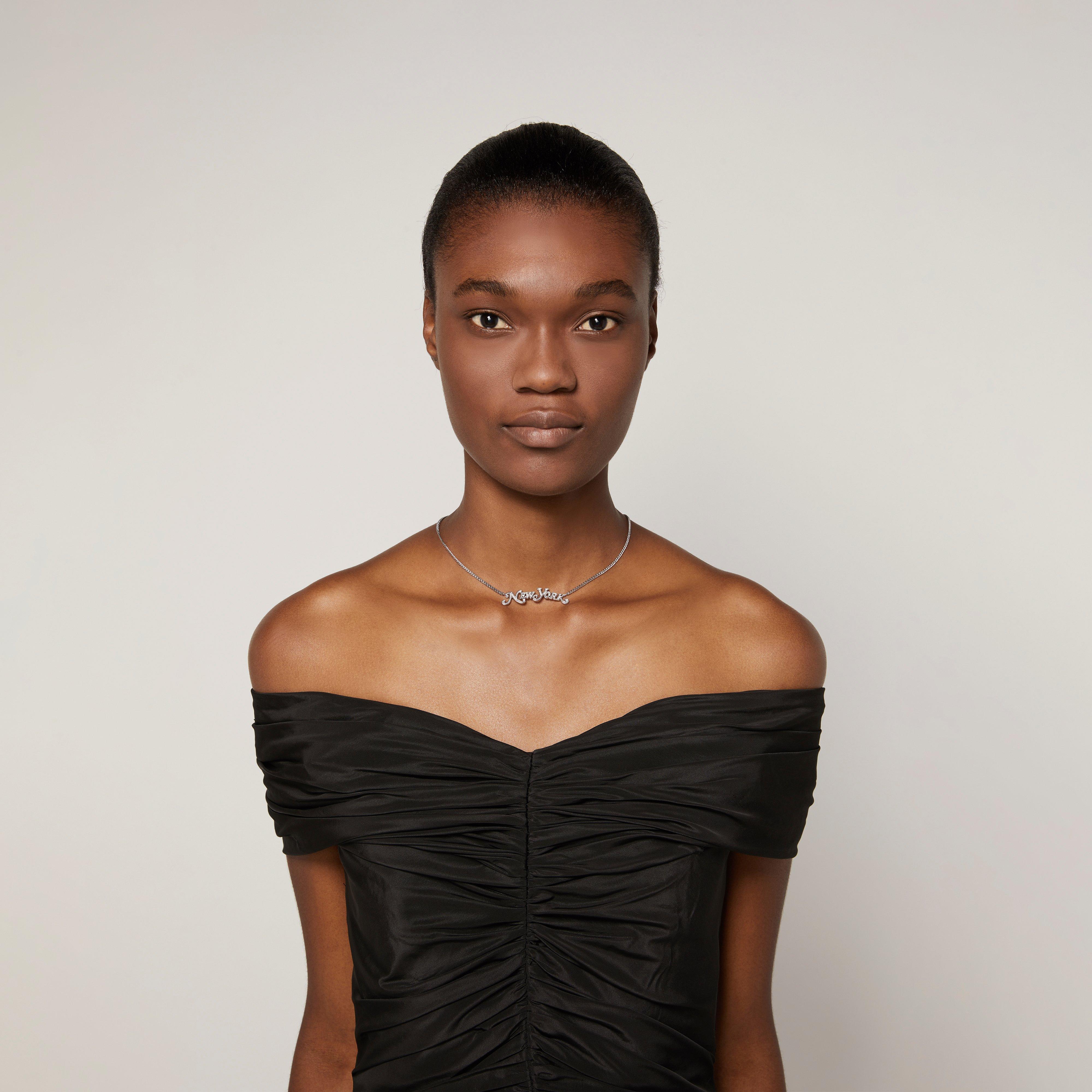 New York Magazine&reg; x Marc Jacobs The NY Nameplate Necklace--Alternate view