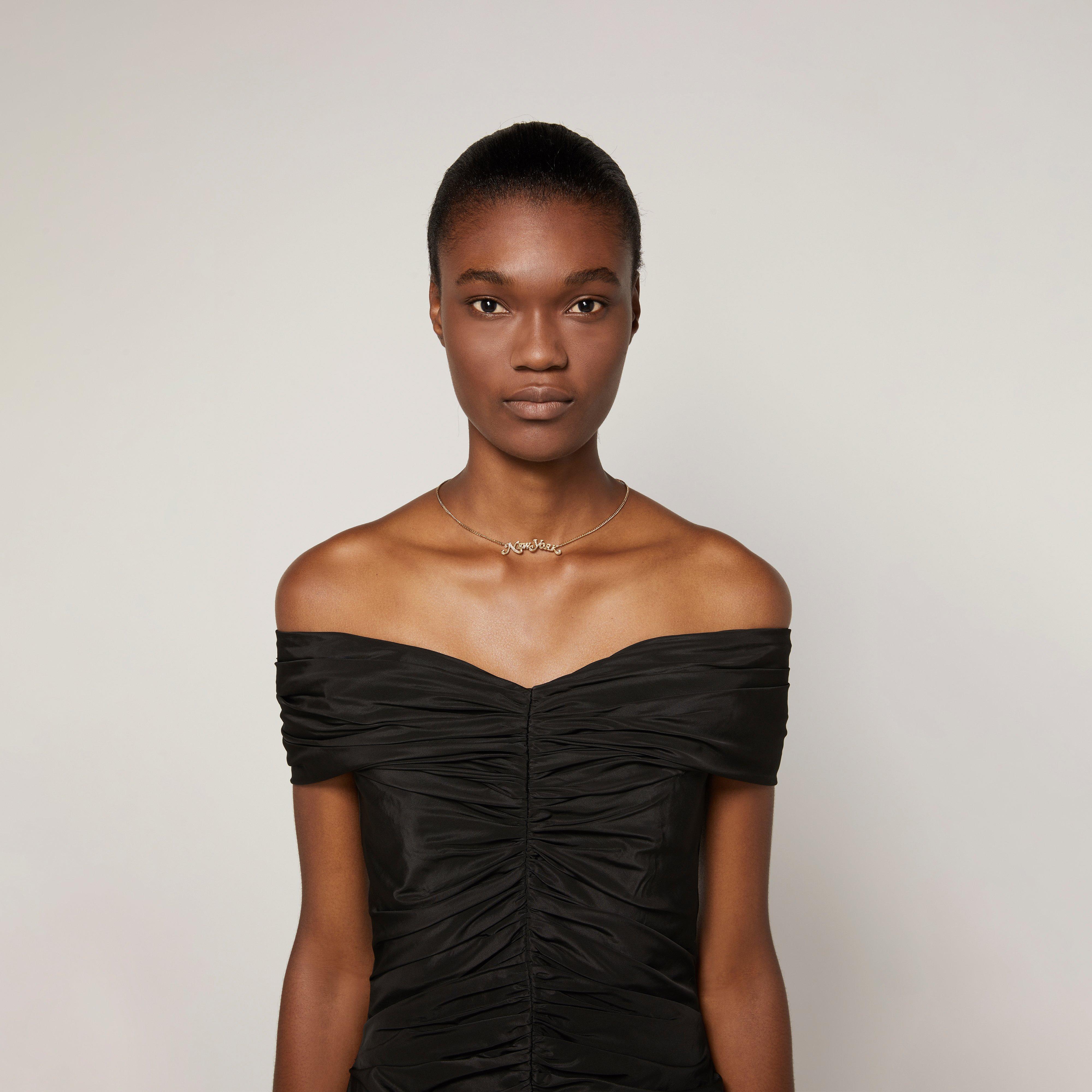 New York Magazine&reg; x Marc Jacobs The NY Nameplate Necklace--Alternate view