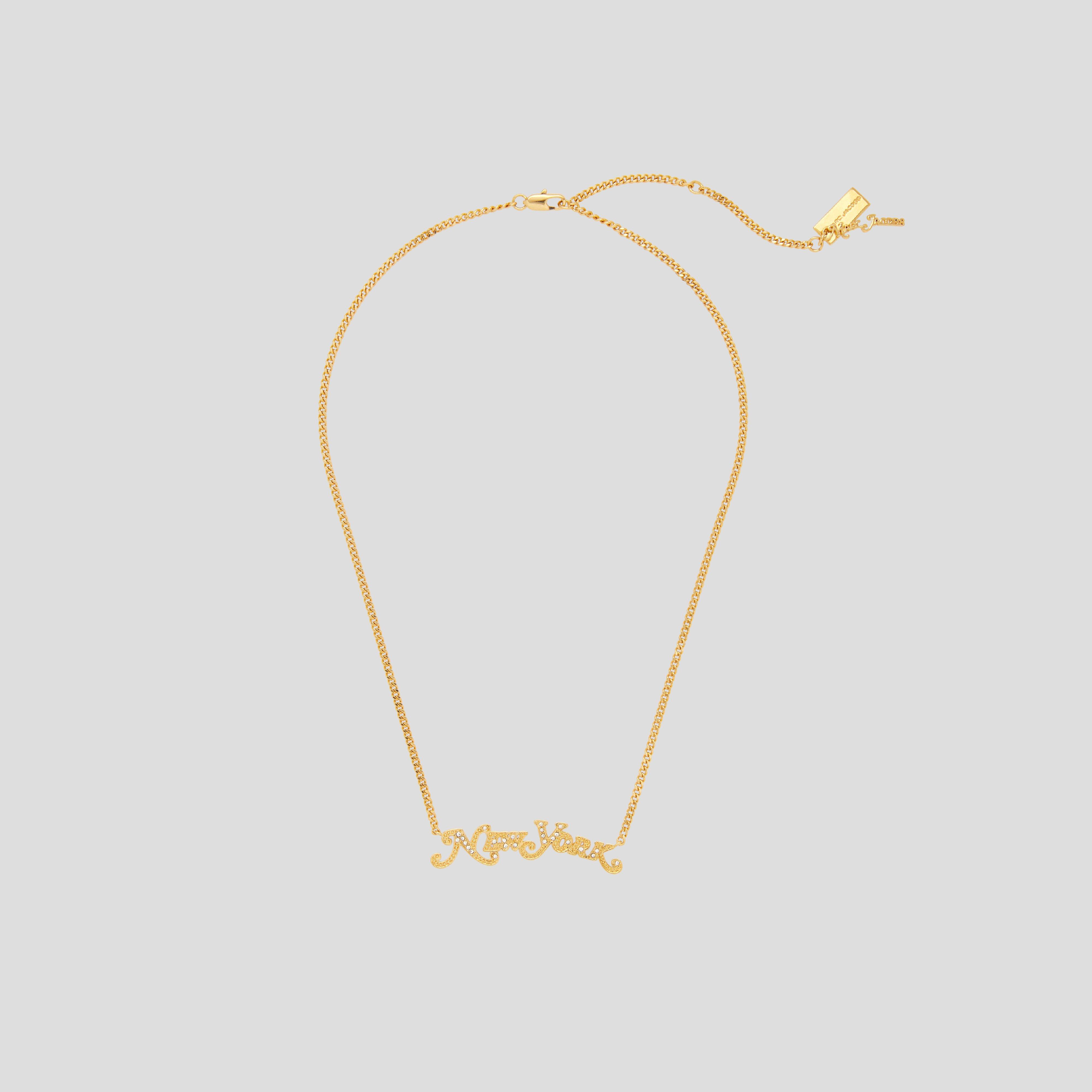 New York Magazine&reg; x Marc Jacobs The NY Nameplate Necklace