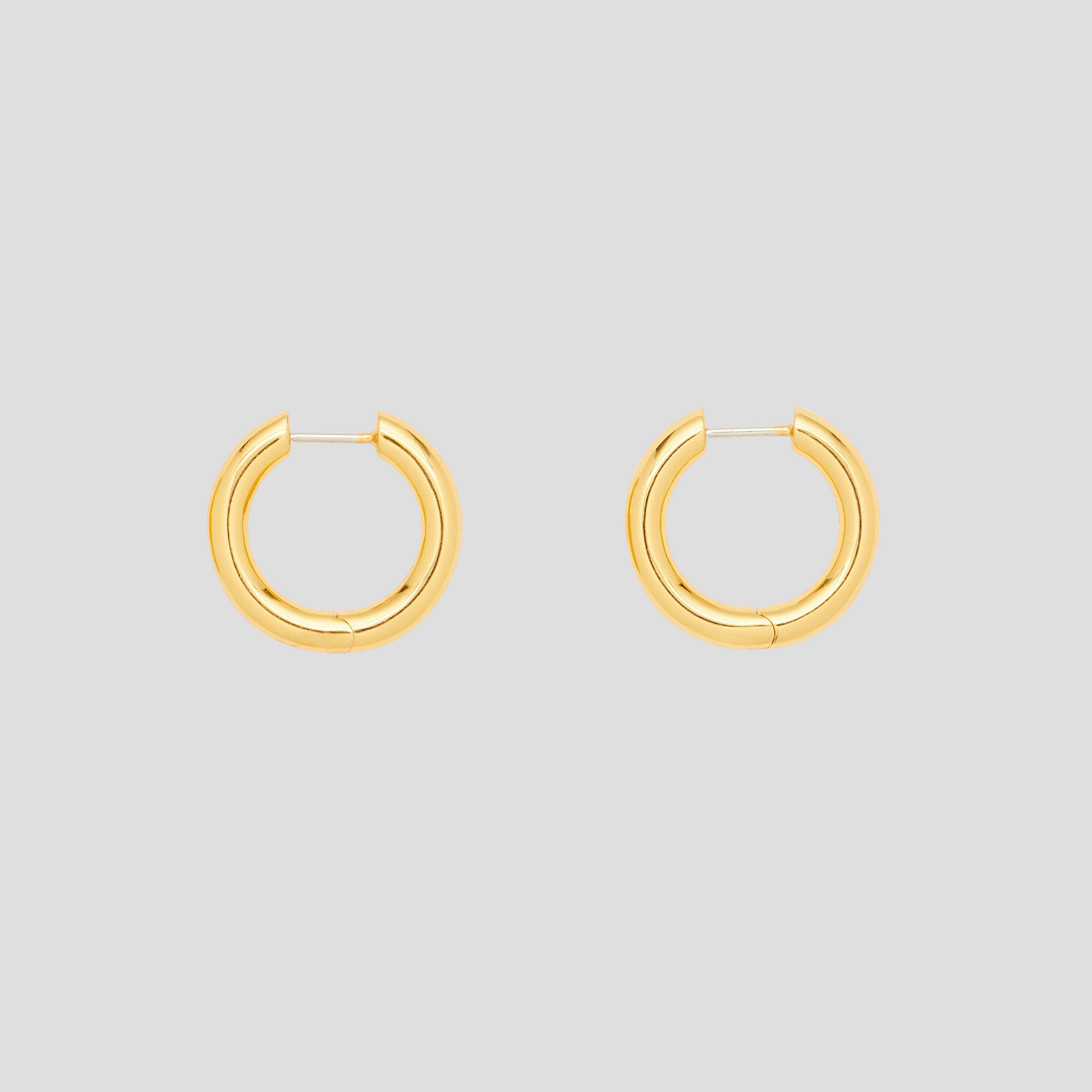 The Bubbly Hinge Hoops