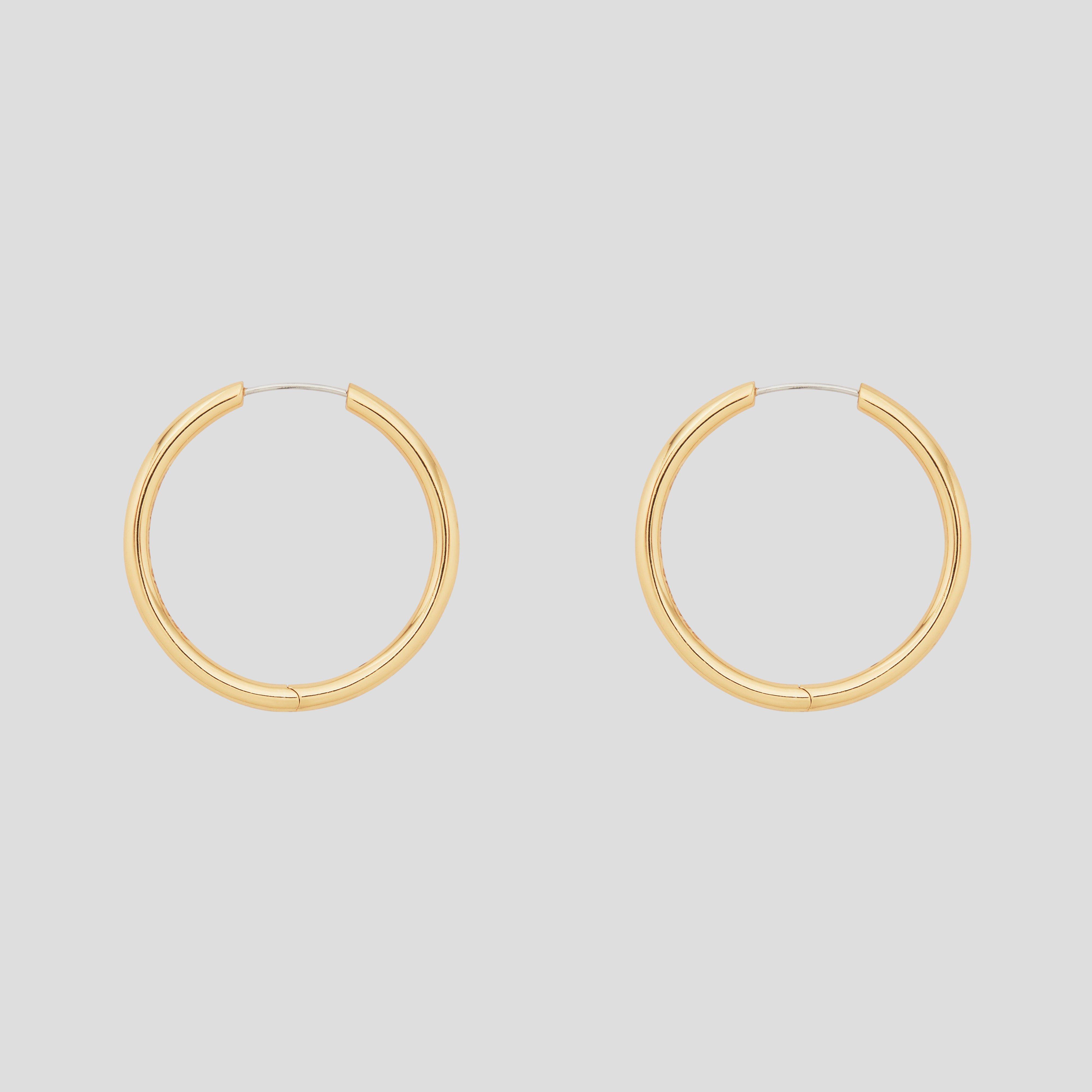 The Bubbly Hinge Hoops
