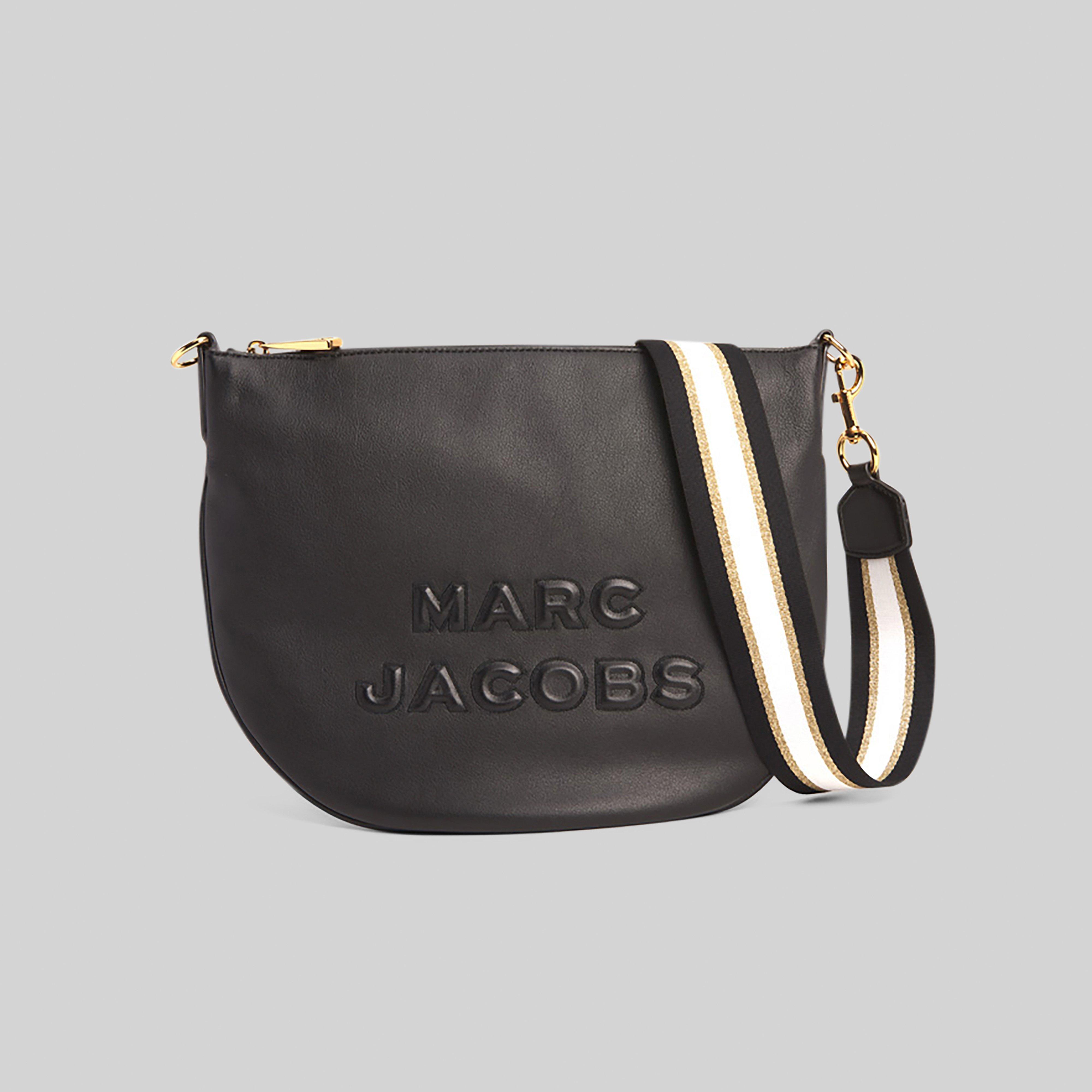 marc jacobs black tote leather