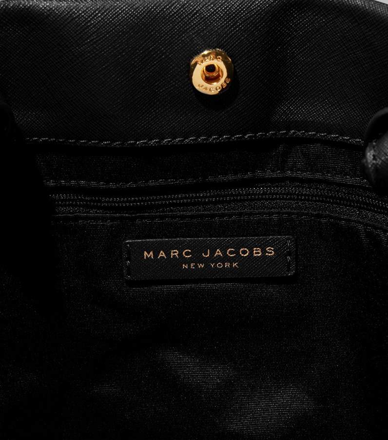 Marc Jacobs Logo Shopper East West Tote Bag in Black