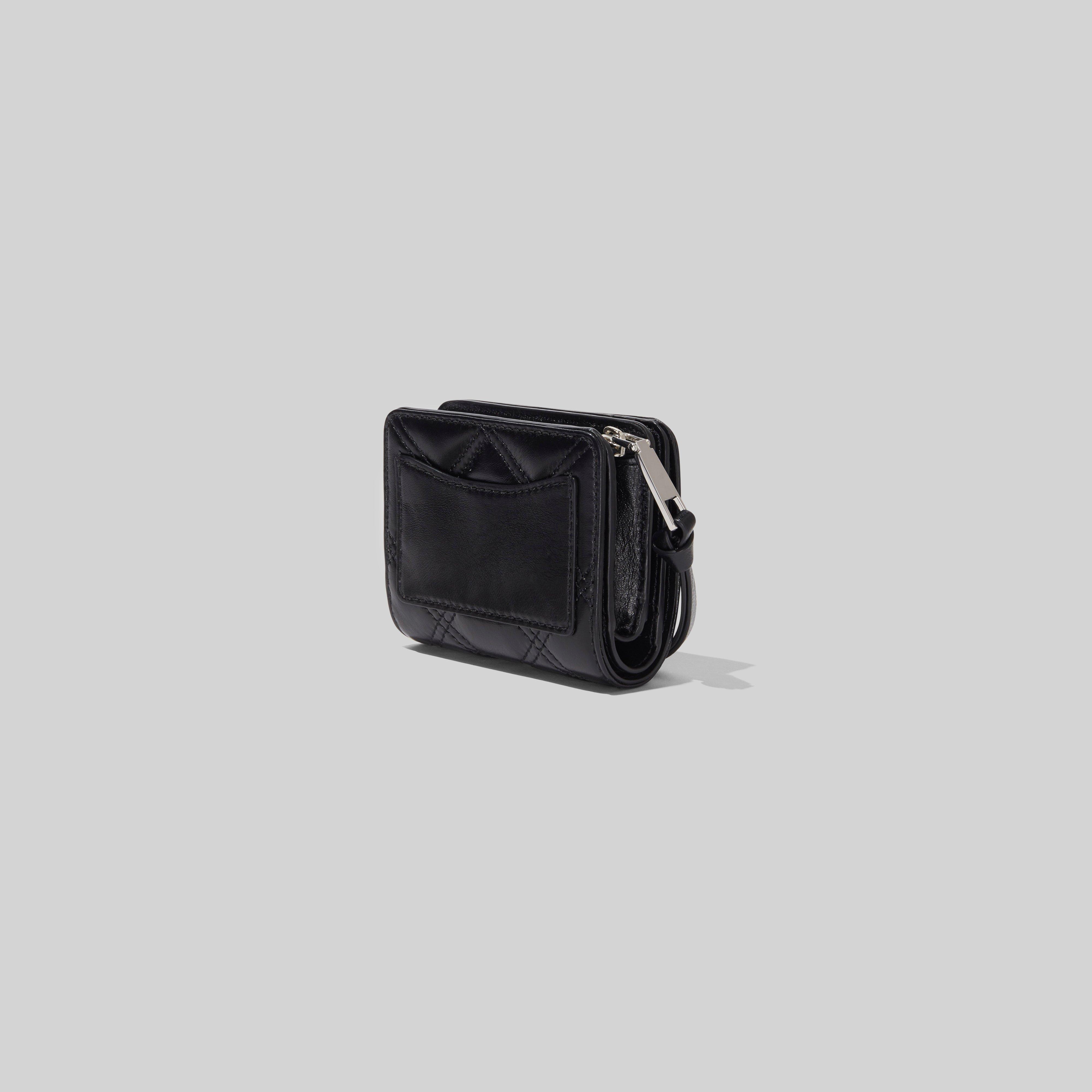The Quilted Softshot Mini Compact Wallet--Alternate view