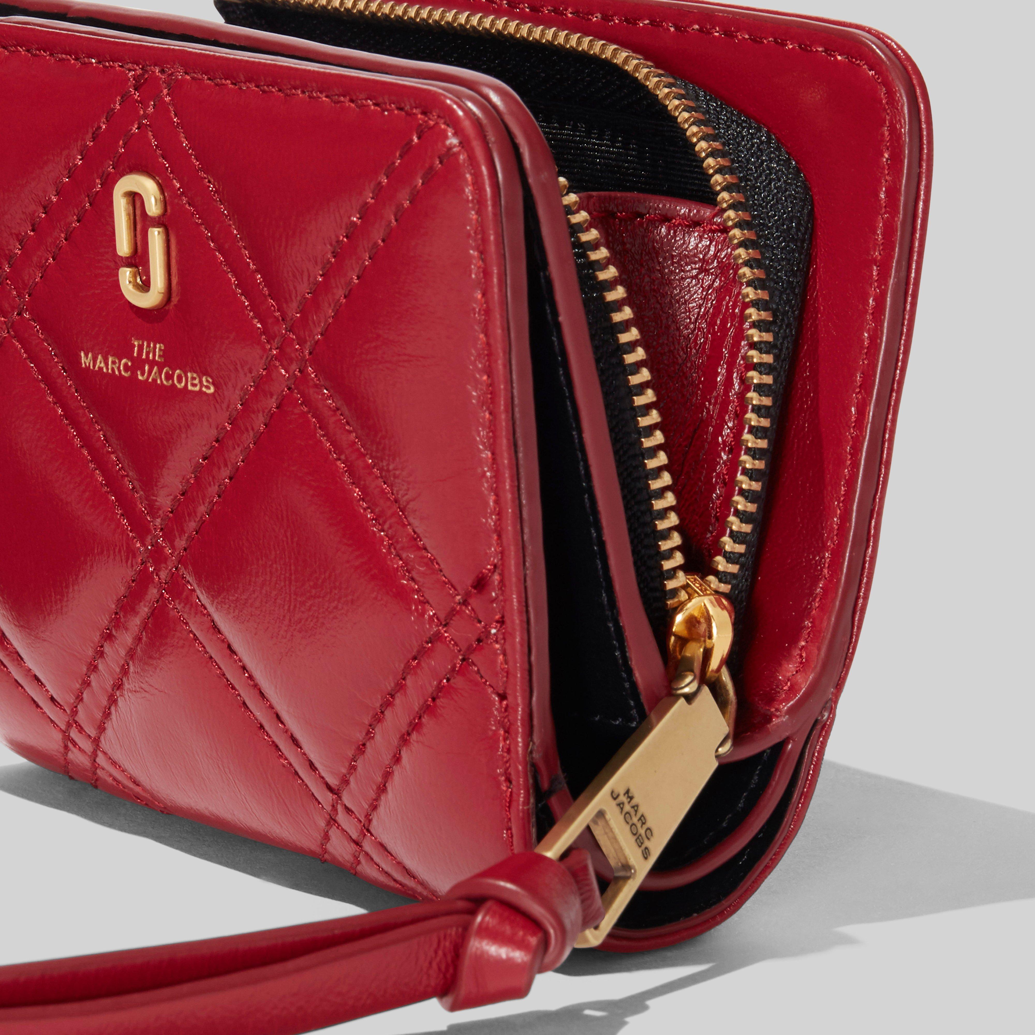 The Quilted Softshot Mini Compact Wallet