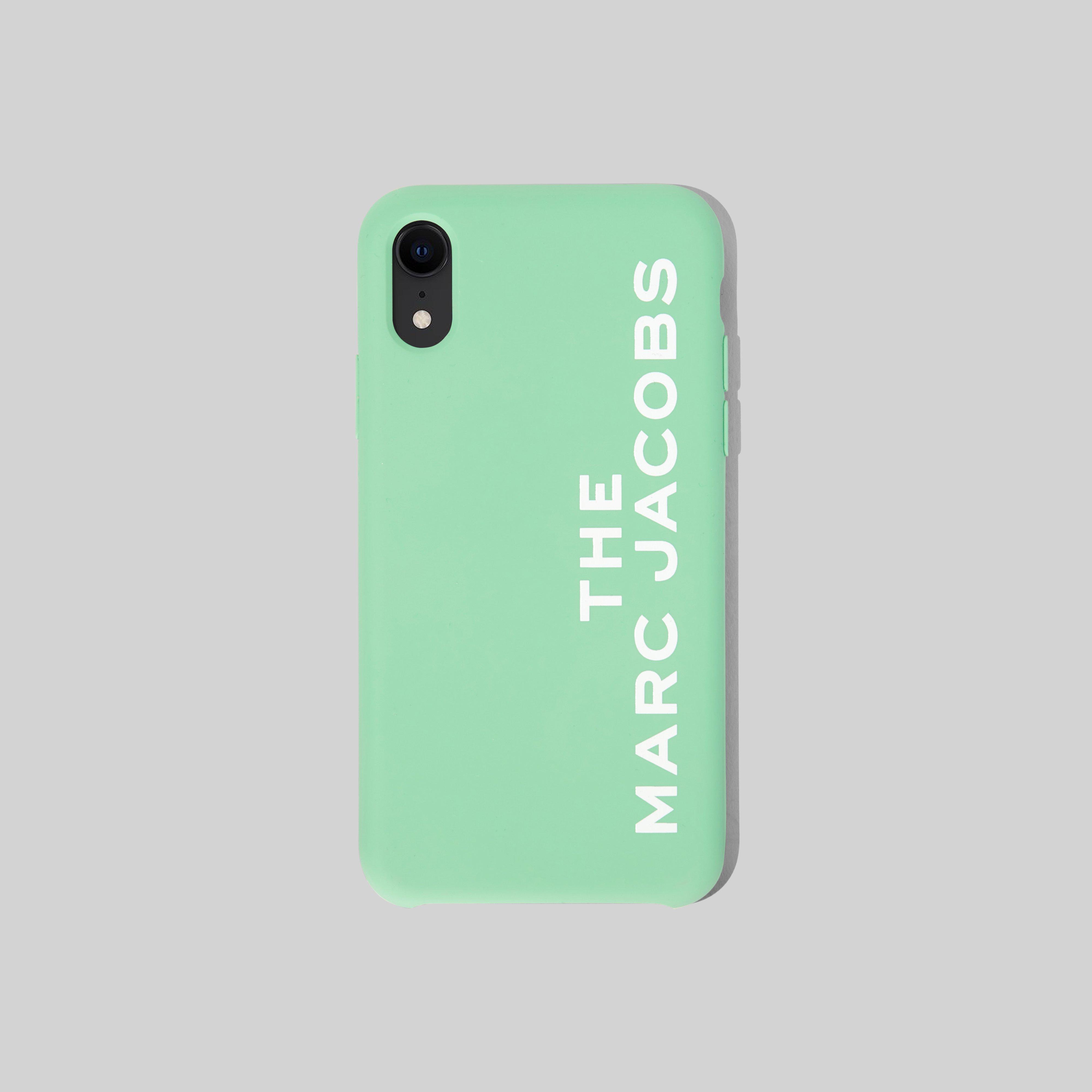 Marc Jacobs The Silicone Iphone Xr Case In Apple Green